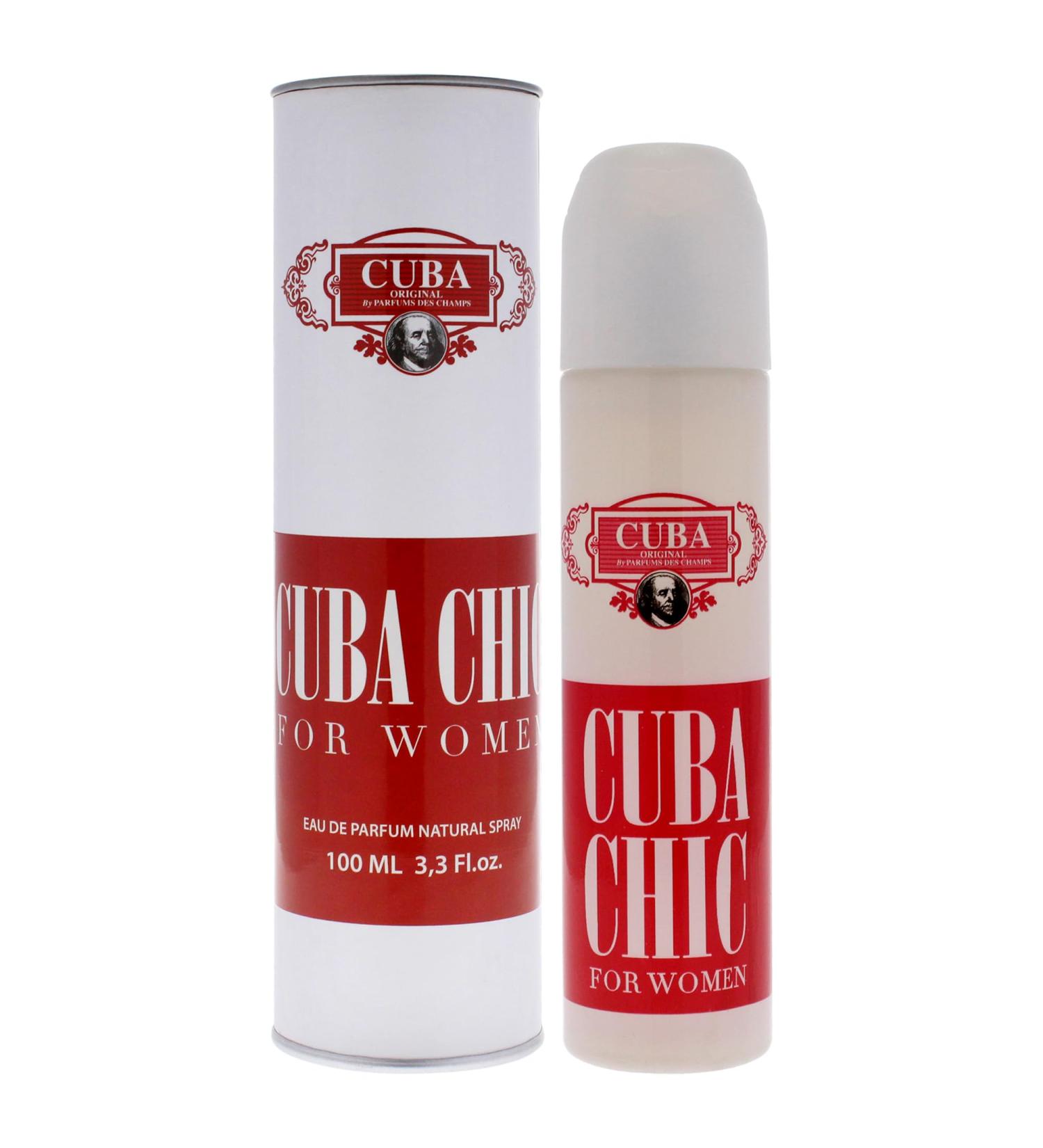 Cuba Women's Eau de Parfum Spray Chic 3.3 Ounce - Buy Online on GoSupps.com