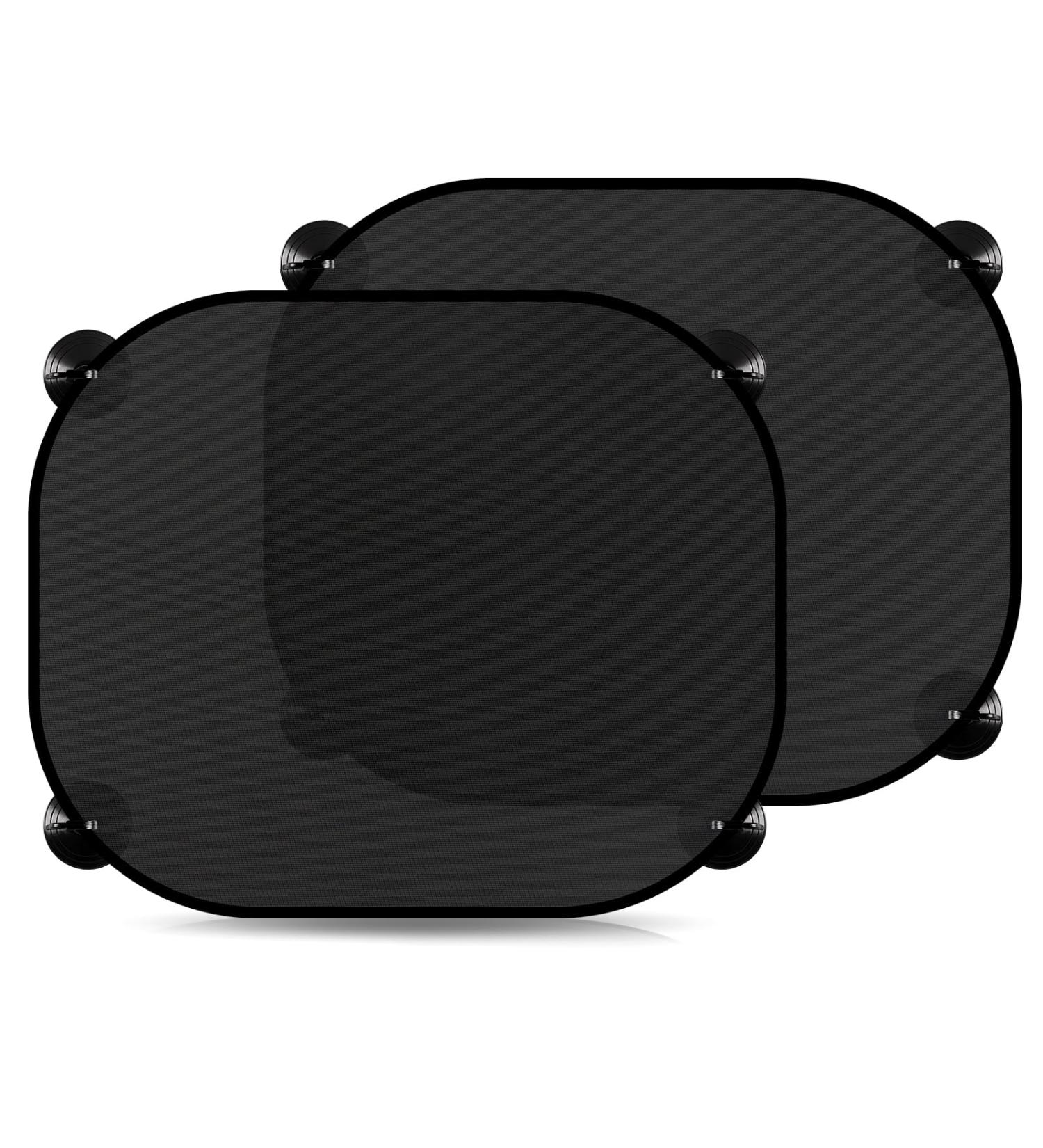 Universal Baby Car Sun Protection - 44x35cm UV Sun Visor with 8 Suction Cups for Kids - Buy Online on GoSupps.com