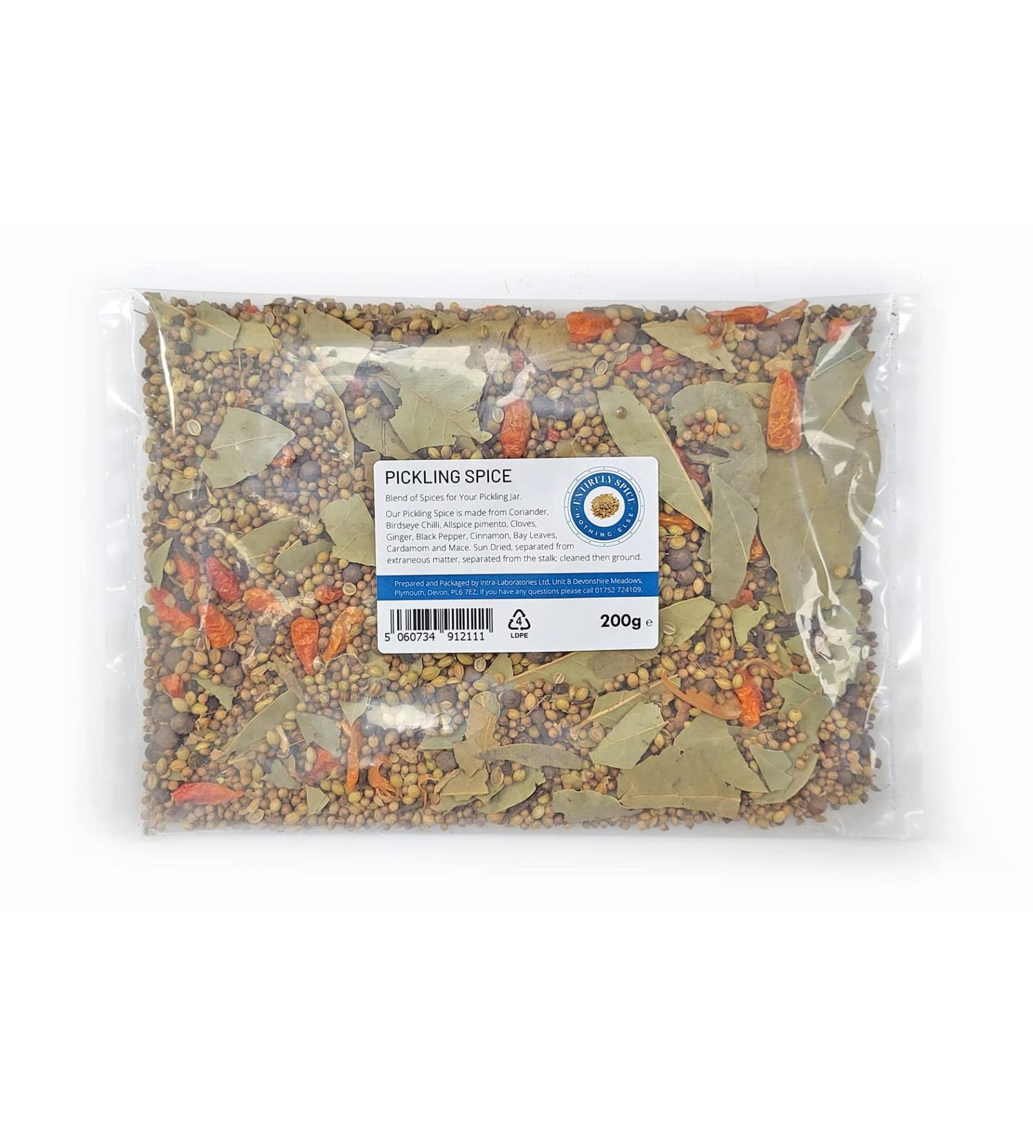 Premium Quality Pickling Spice 200g - Top Ingredients for Pickling - Food Grade (200g) - Buy Online on GoSupps.com