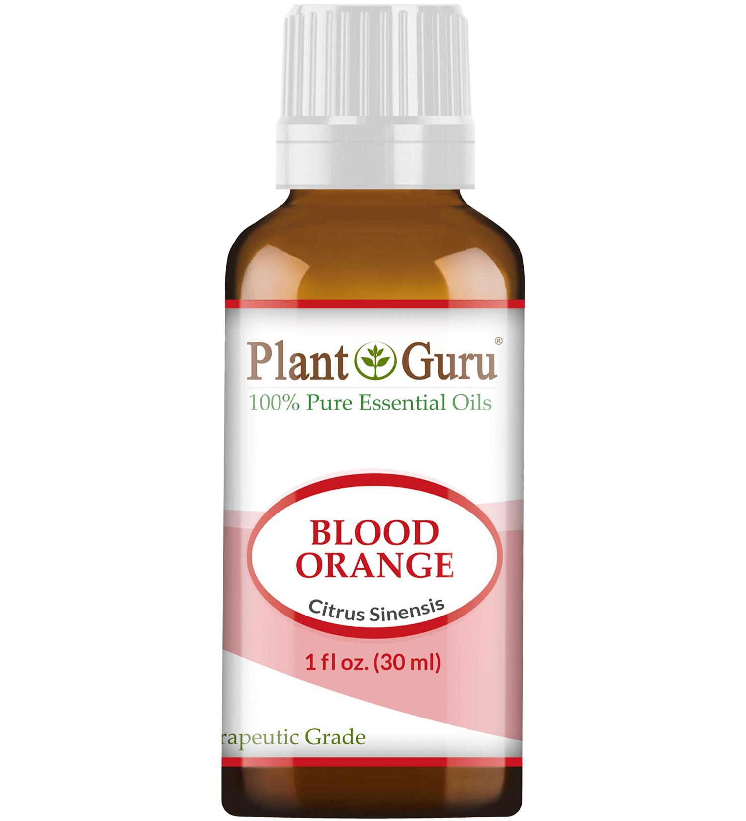 Blood Orange Essential Oil 30 ml. / 1 oz. 100% Pure Undiluted Therapeutic Grade Citrus Sinensis Cold Pressed from Fresh Peels for Aromatherapy Diffuser Relaxation and Calming Natural Cleaner. 1 Fl Oz (Pack of 1)