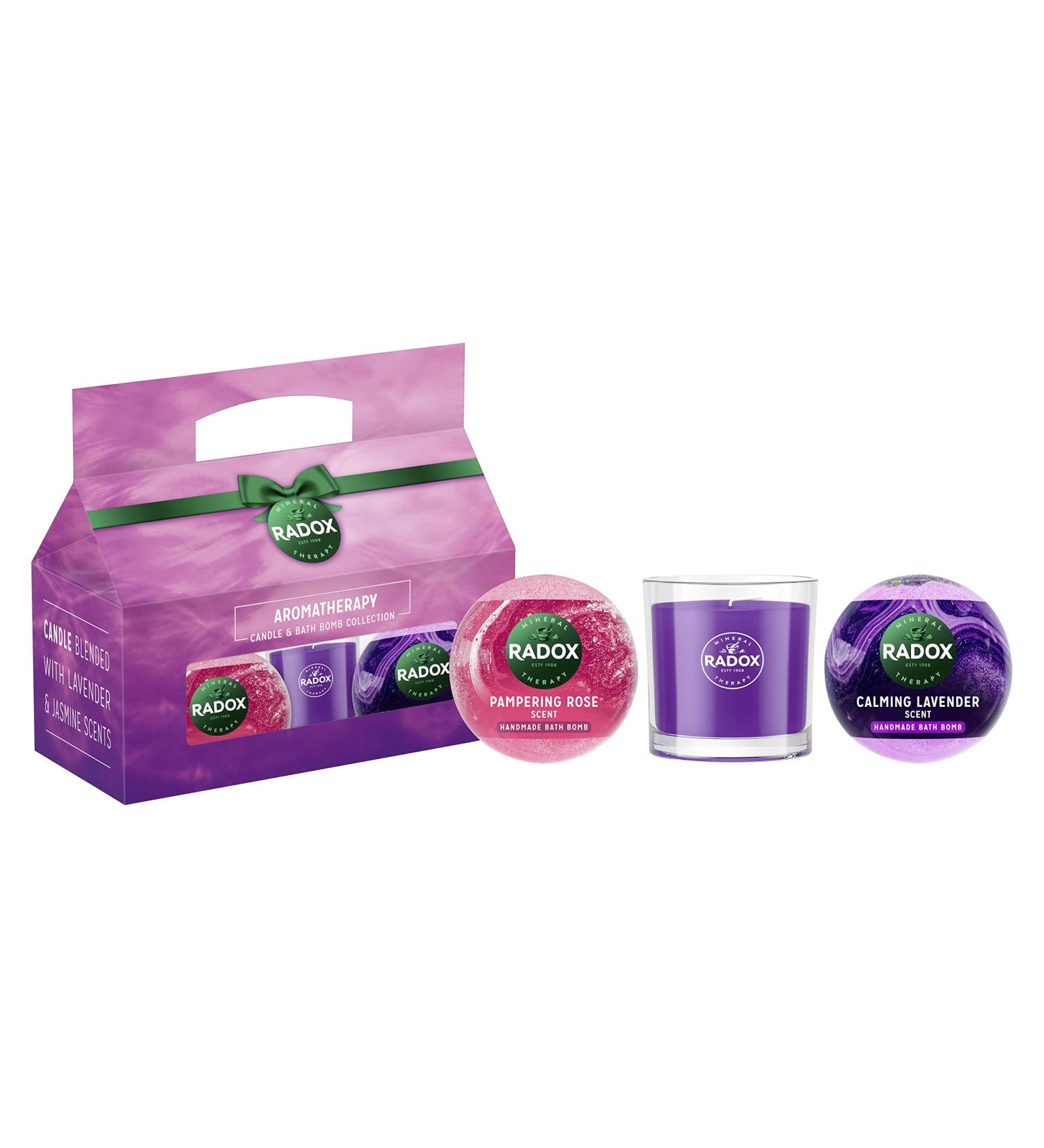 Radox Aromatherapy Candle & Bath Bomb Collection 2022 Gift Set - Buy Online on GoSupps.com