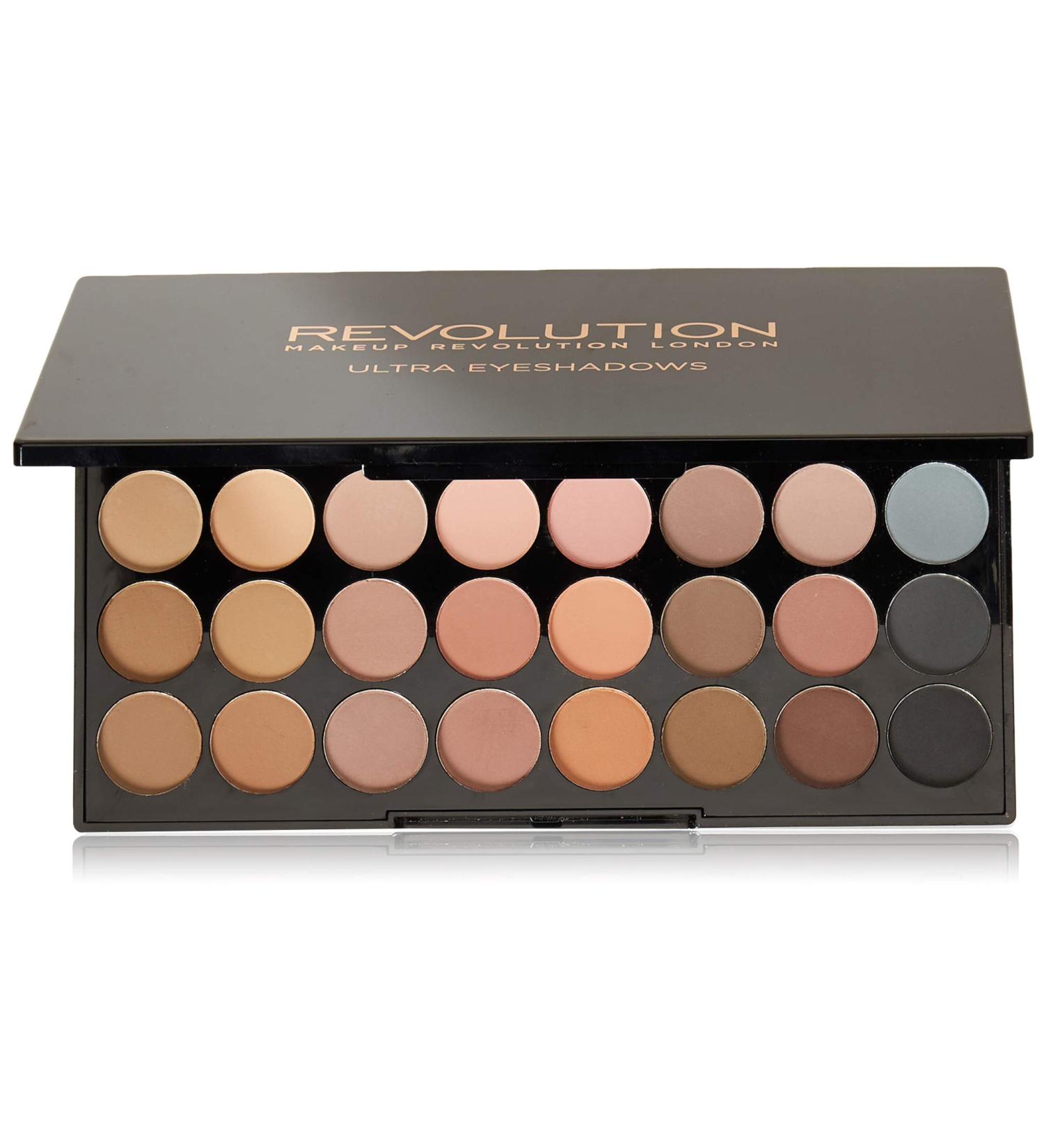 REVOLUTION Ultra 32 Eyeshadow Palette - Flawless Matte Powder - 20g - Buy Online on GoSupps.com