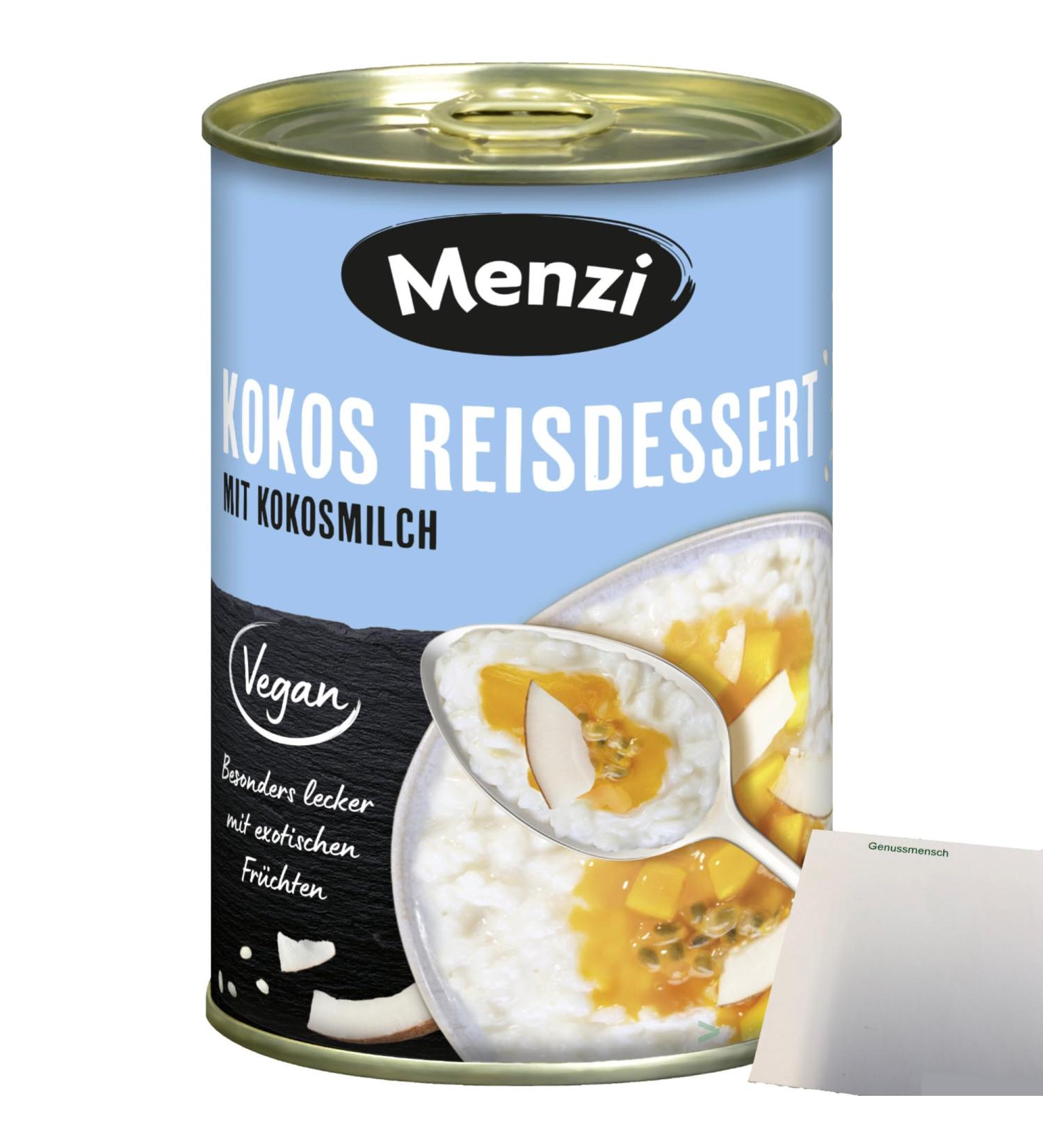 Menzi Dessert de riz la noix de coco (bo te de 400 g) + bloc usy - Buy Online on GoSupps.com
