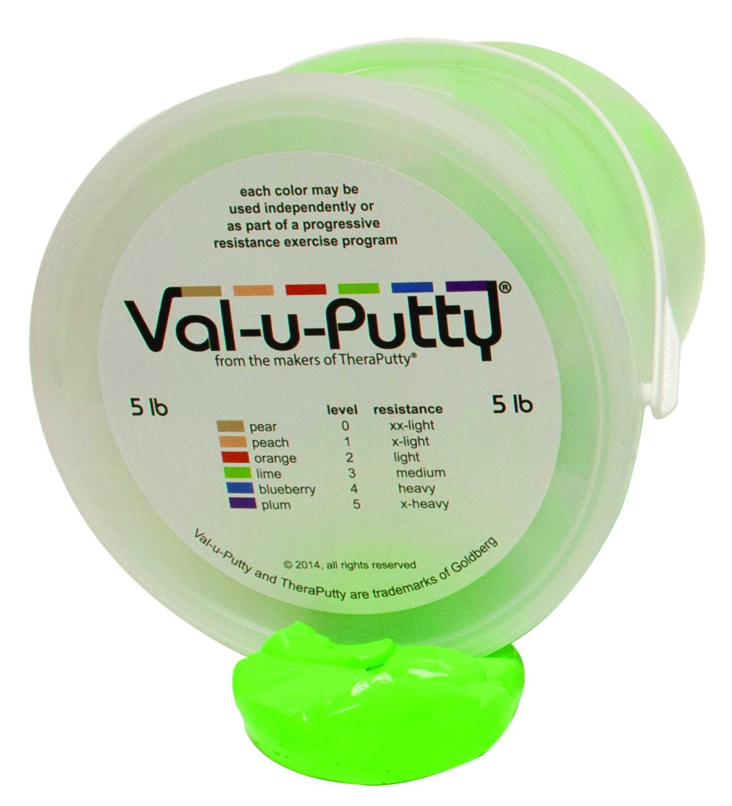 Buy Val-u-Putty FAB10-3953 Exercise Putty - Medium Lime 5 lb | International Shipping Available - Buy Online on GoSupps.com