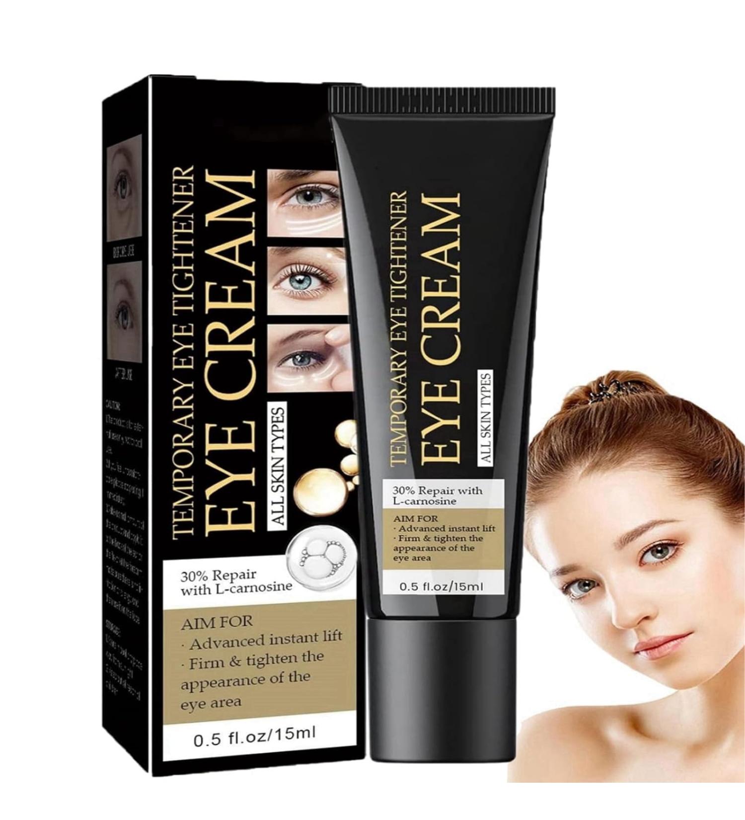 Instant Firming Eye Cream Instant Eye Bag Removal Eye Bag Cream Eye Tightening Cream Instant Diminishing Deep Wrinkles Dark Circles Face Tightener Skin Firming Anti Aging Anti Wrinkle Eye Tightener - Buy Online on GoSupps.com