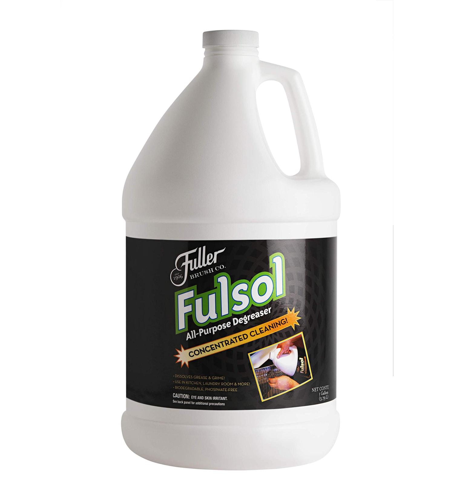 Fuller Brush Fulsol Degreaser Dissolves Grease & Grime Makes 60 Gallons of Cleaning Solution - 1 Gallon 128 Fl Oz (Pack of 1)