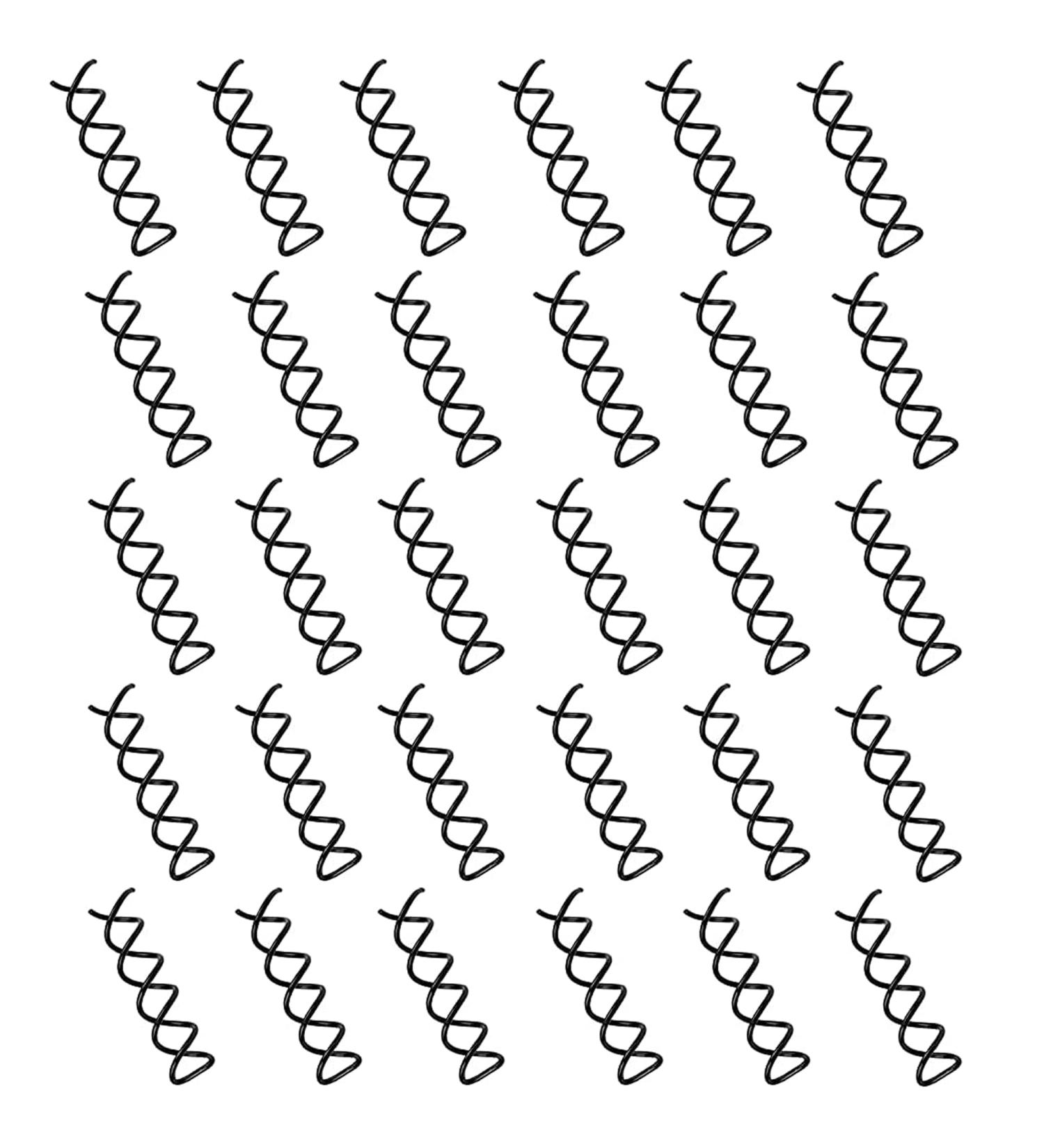 Shop Tukeva 30-Piece Styling Clip Set - Black Twist Hair Pins & Clips for DIY Hairstyles | International Shipping Available - Buy Online on GoSupps.com