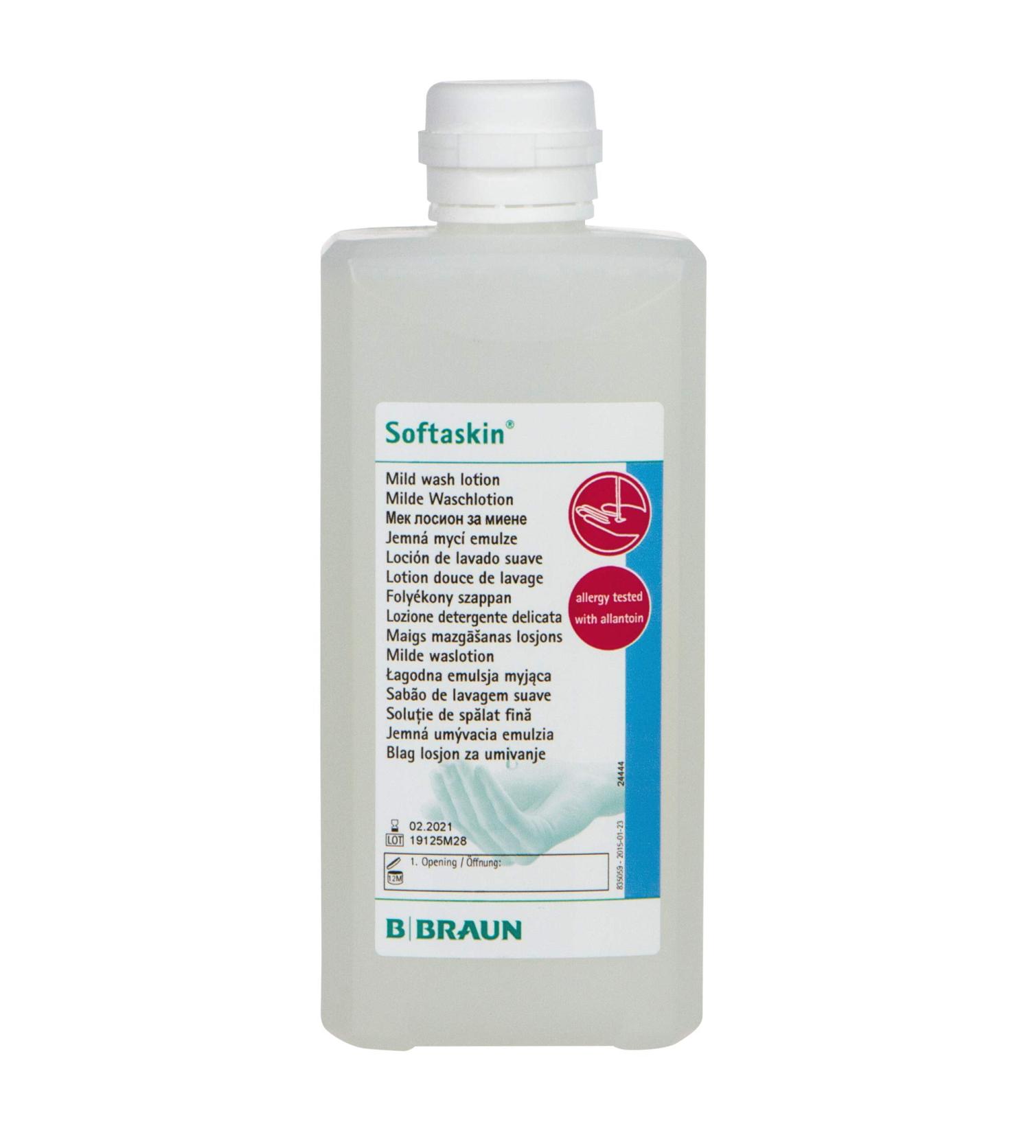 SOFTASKIN Mild washing lotion various sizes sizes: 500 ml