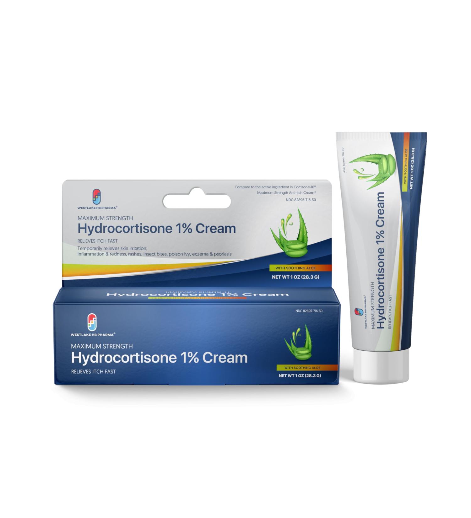 Westlake Anti-Itch Cream with Aloe & Hydrocortisone 1% - Relief for Bug Bites Eczema Psoriasis Poison Ivy (2-Pack) - International Shipping - Buy Online on GoSupps.com