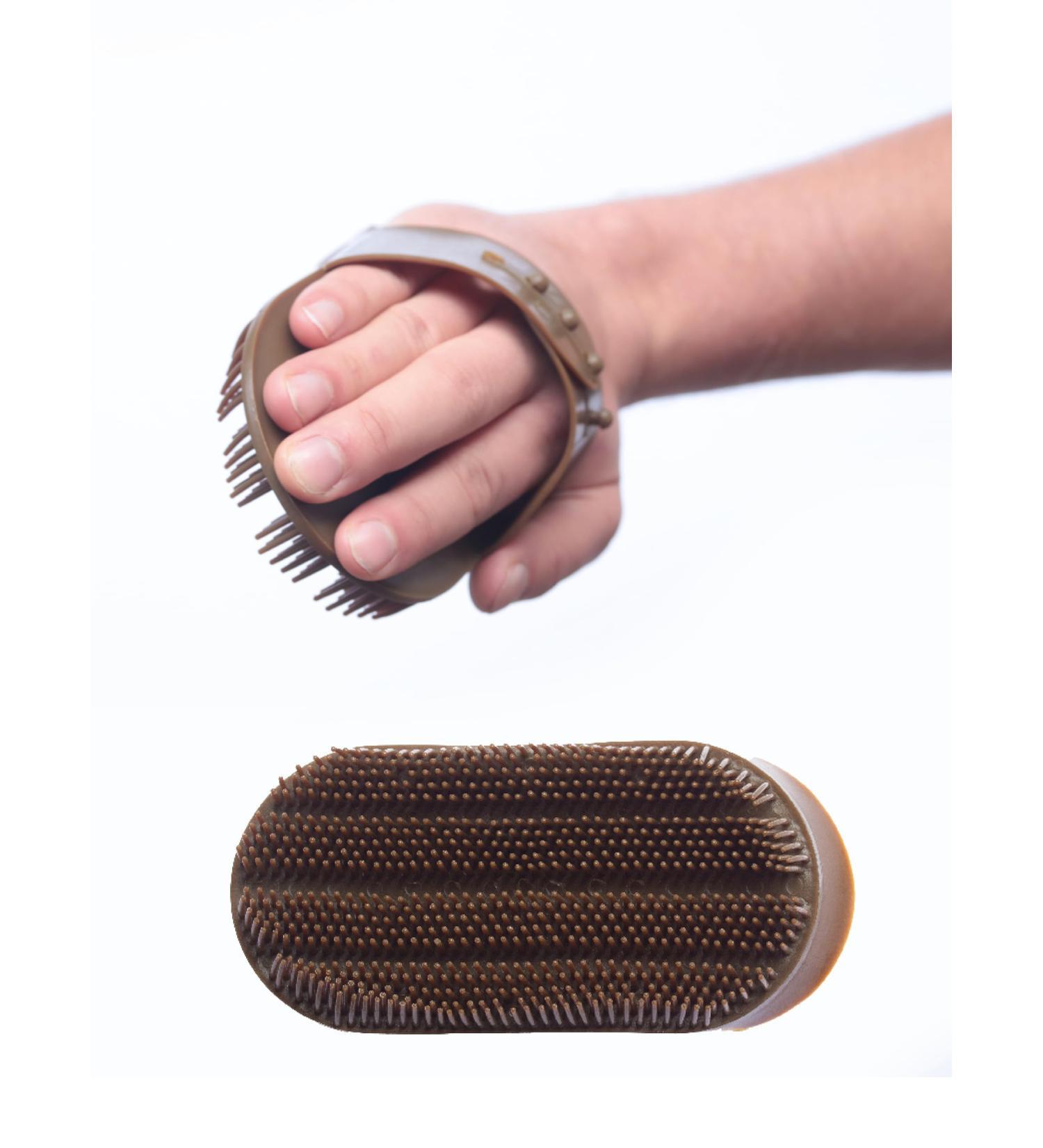 Equibless Flexible Ergonomic Massage Brush | Perfect for Changing Horse Fur | Premium Horse Accessories - Buy Online on GoSupps.com