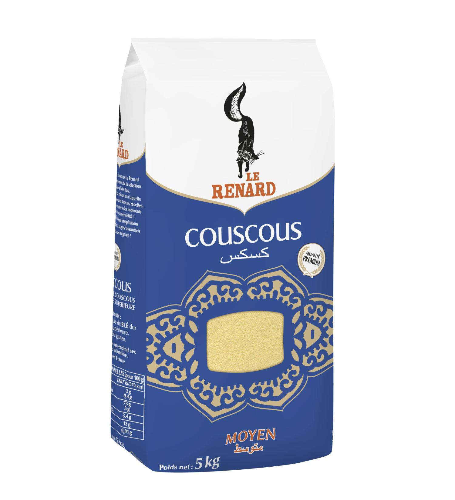 The Fox - Medium Couscous The Fox 5Kg