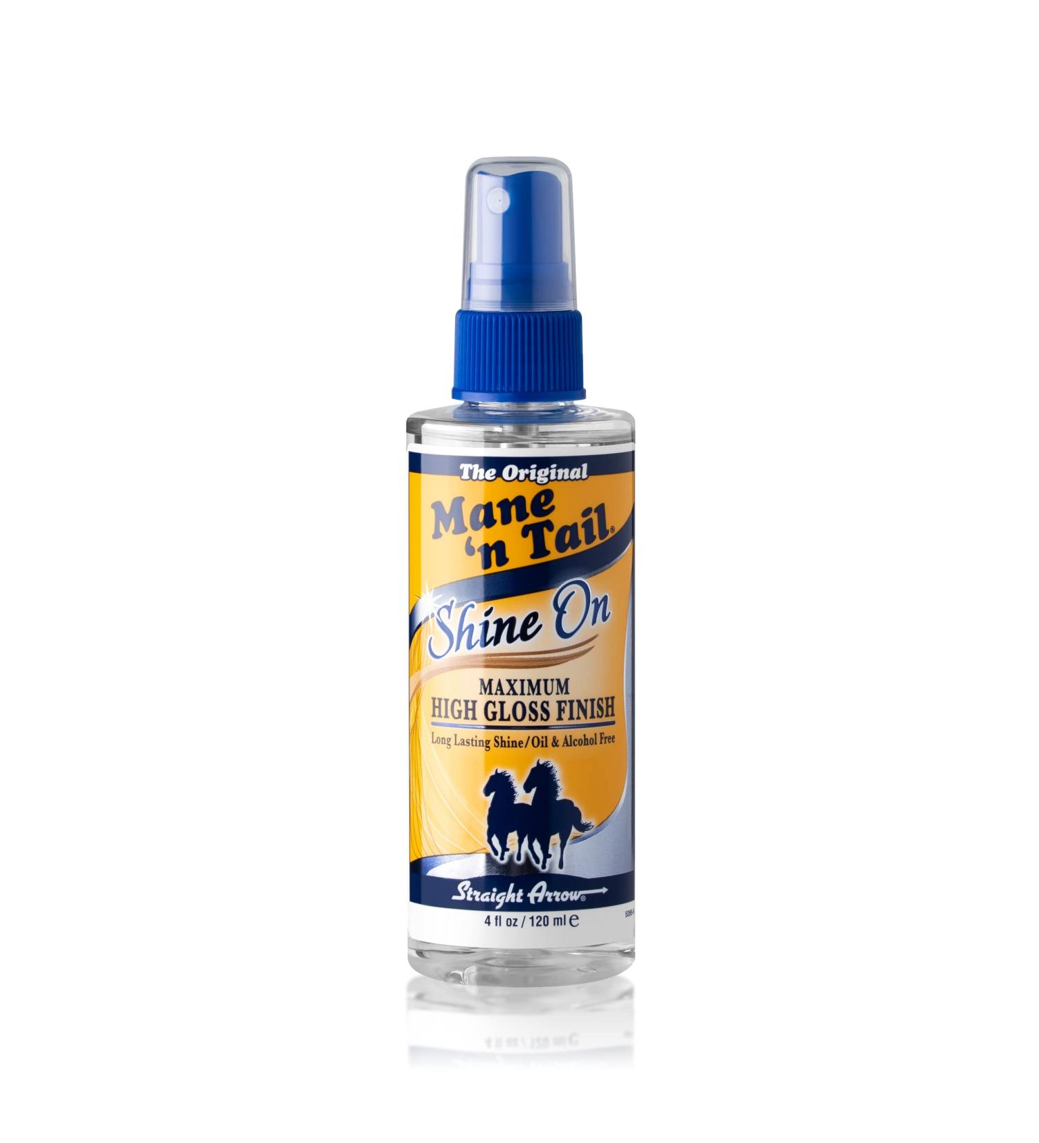 Mane 'n Tail Shine On Spray - 4 Oz | Adds Luminous Shine and Gloss to Hair - Buy Online on GoSupps.com