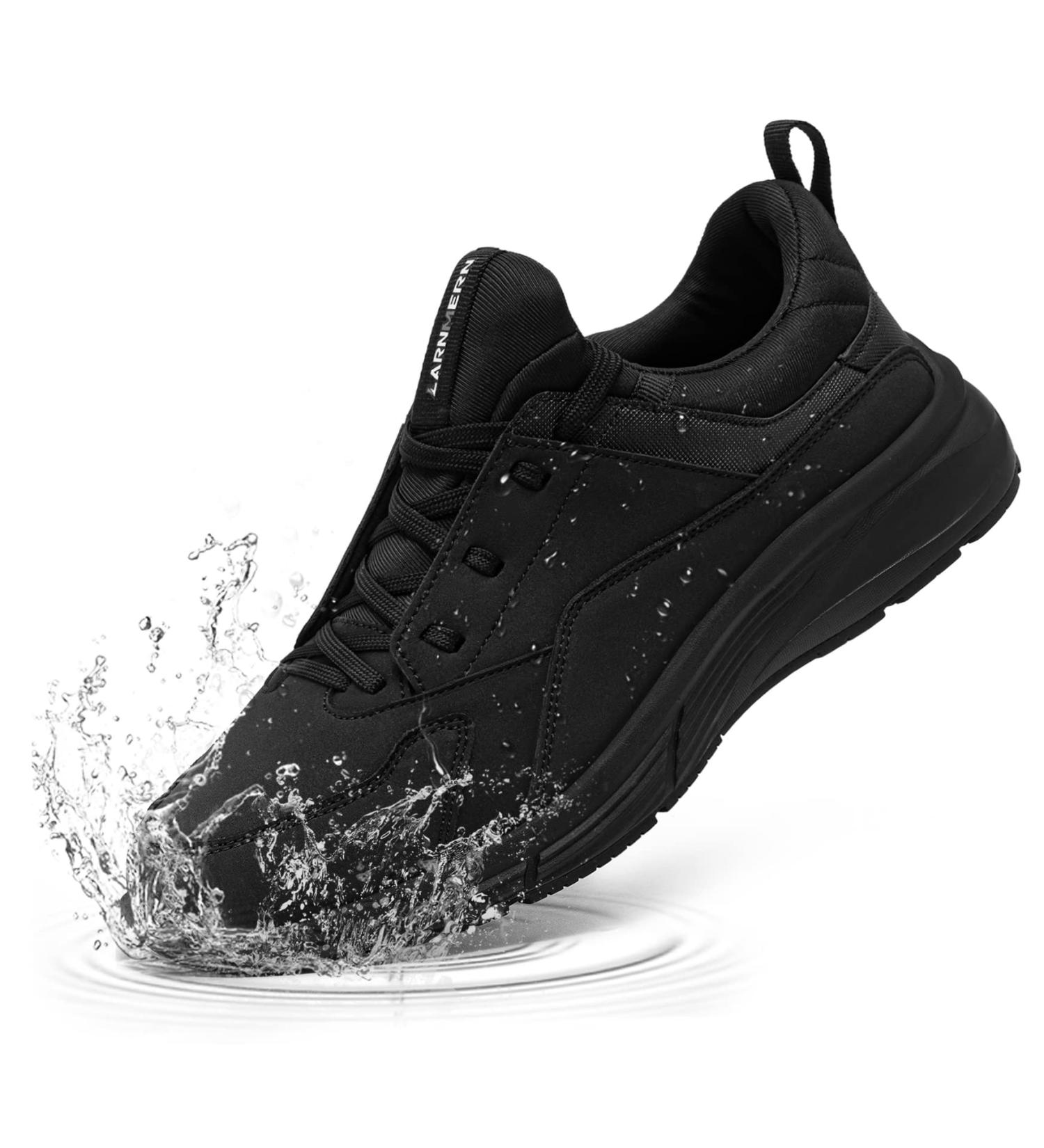LARNMERN Non Slip Work Shoes for Men - Waterproof Kitchen Chef Sneakers (Size 11.5) - Buy Online on GoSupps.com