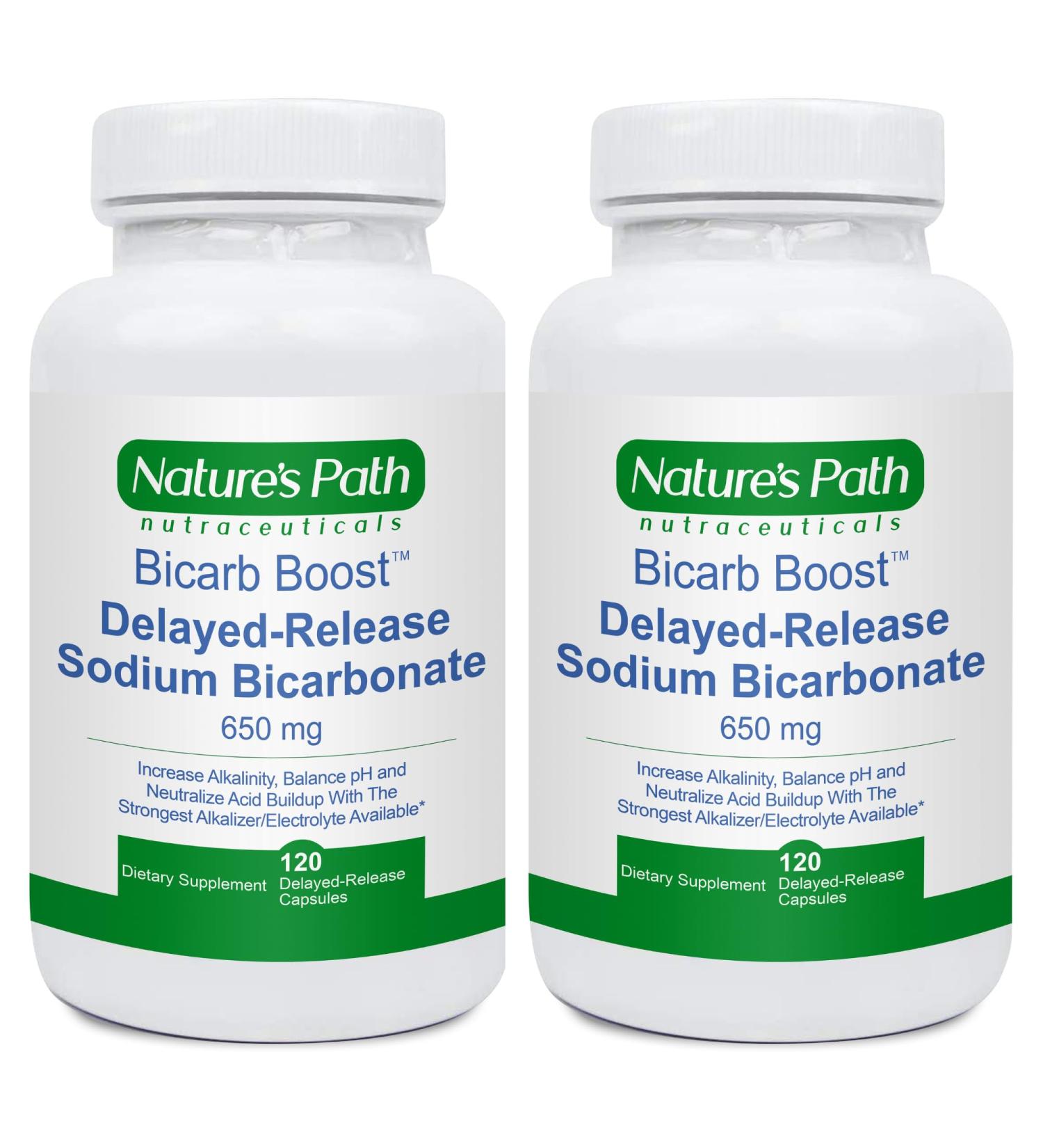 Sodium Bicarbonate 650 mg Tablets - Strongest Alkaline Tablets - Electrolyte Supplement & Keto Electrolyte Pills Salt Tablets Hydration & Rehydration Endurance Stamina: 120 Capsules 120 Count (Pack of 2) - Buy Online on GoSupps.com