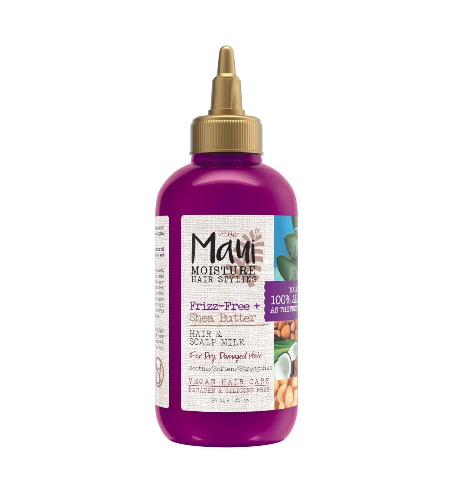 Maui Shea Butter Hair & Scalp Milk Treatment - Soothing & Hydrating 5 fl oz | International Shipping Available - Buy Online on GoSupps.com