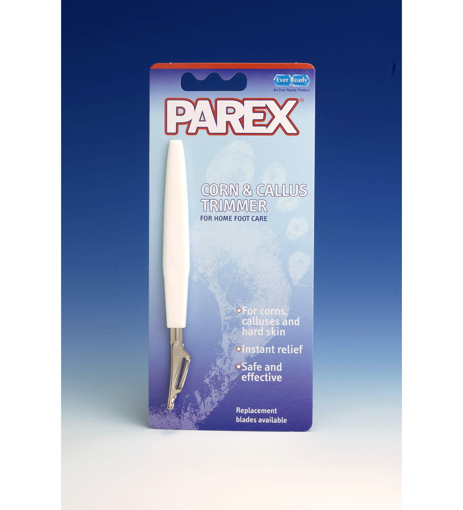 Parex Ever Ready Corn & Callus Trimmer for Home Foot Care