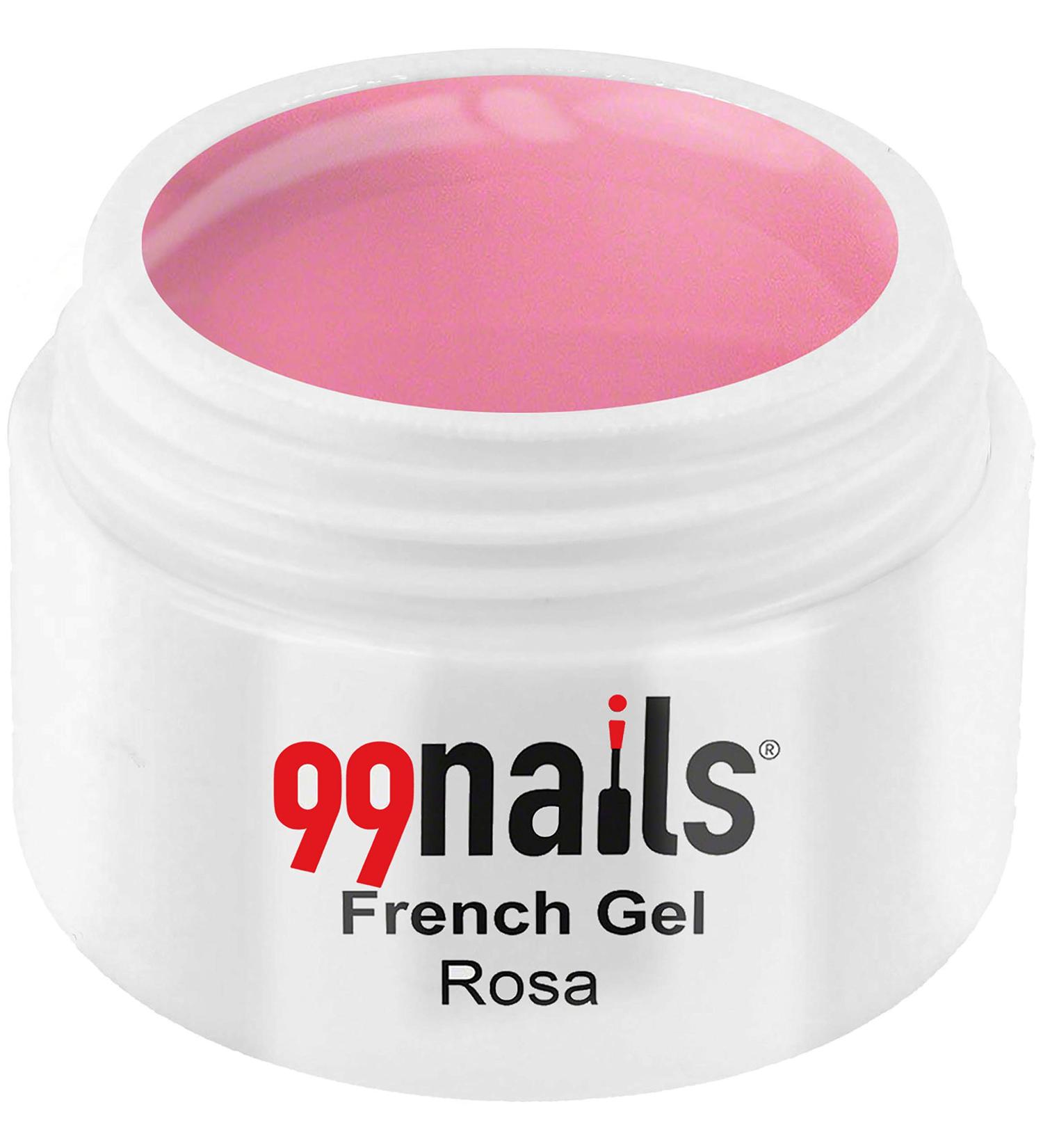 99nails French Gel - Pink (5 ml) | Premium Quality Gel for Perfect Nail Art | International Shipping Available - Buy Online on GoSupps.com