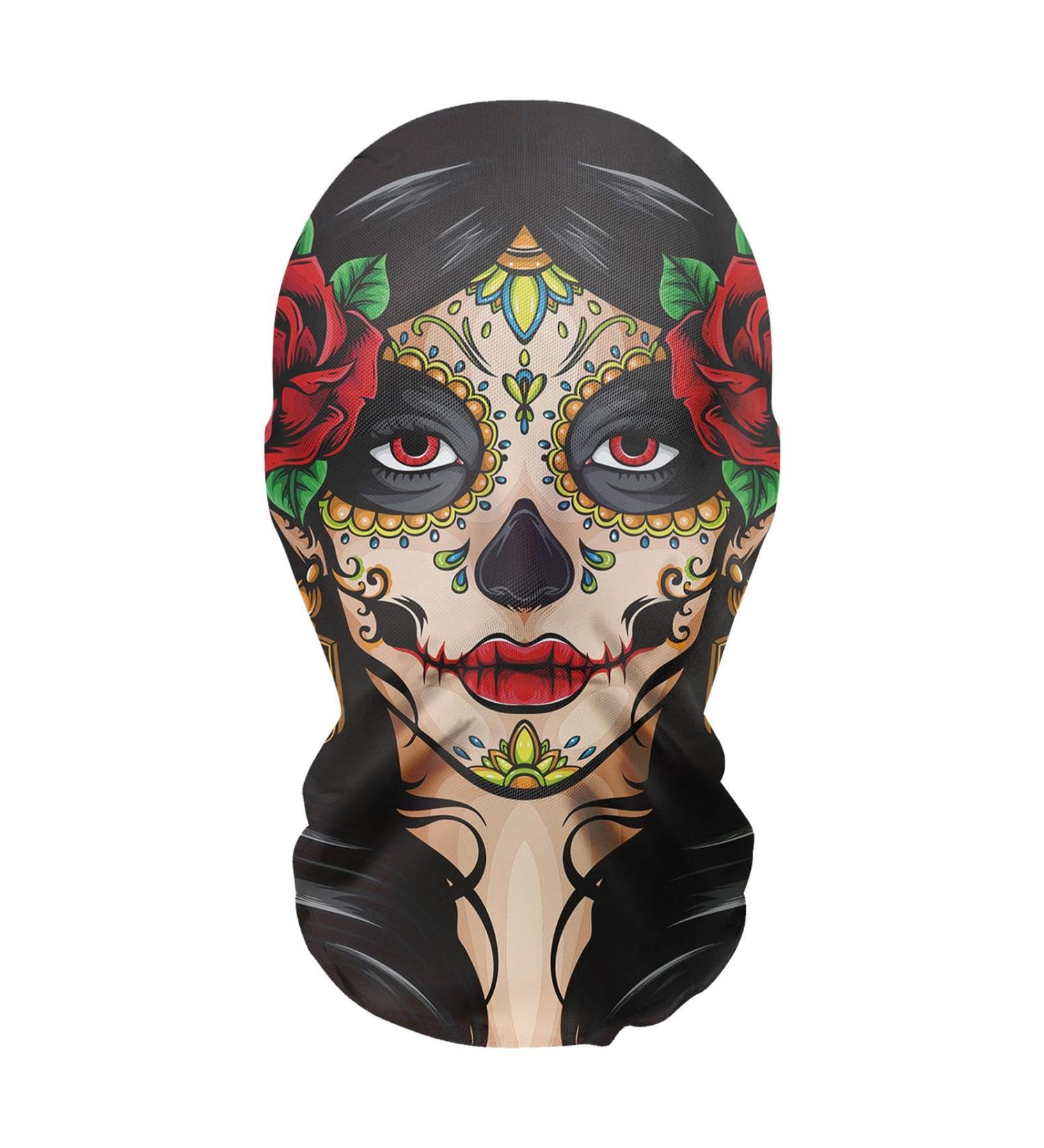 Xasbseulk Scary Halloween Masque - Scary Masque Realistic Adult Mesh Ghost Masques | Evil Ghost Masque Halloween Adult Mesh Costume for Holiday Props - Buy Online on GoSupps.com