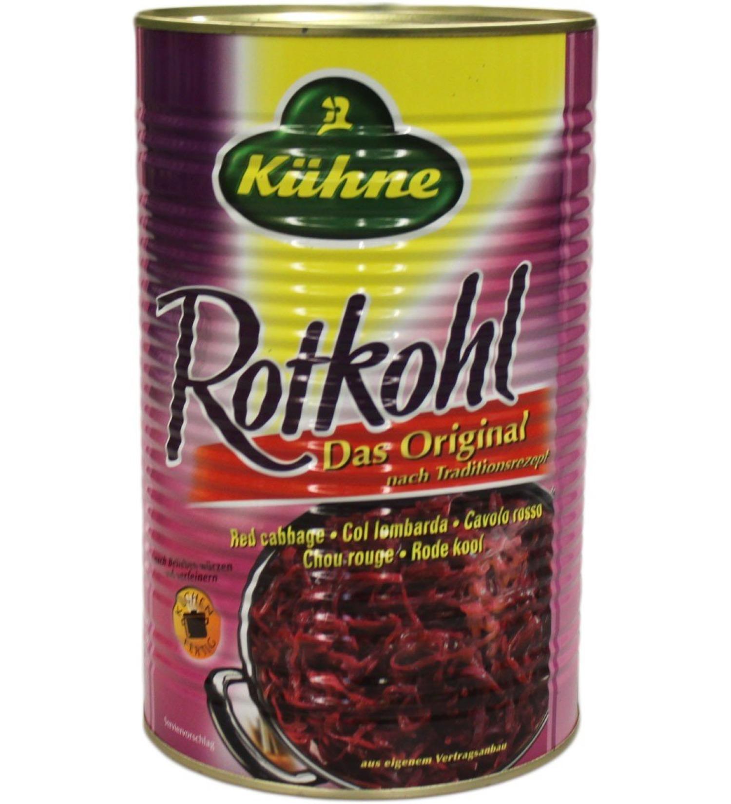 Khne Red Cabbage Ready to Cook - 3.85 kg (4250 ml) | Gourmet International Shipping - Buy Online on GoSupps.com