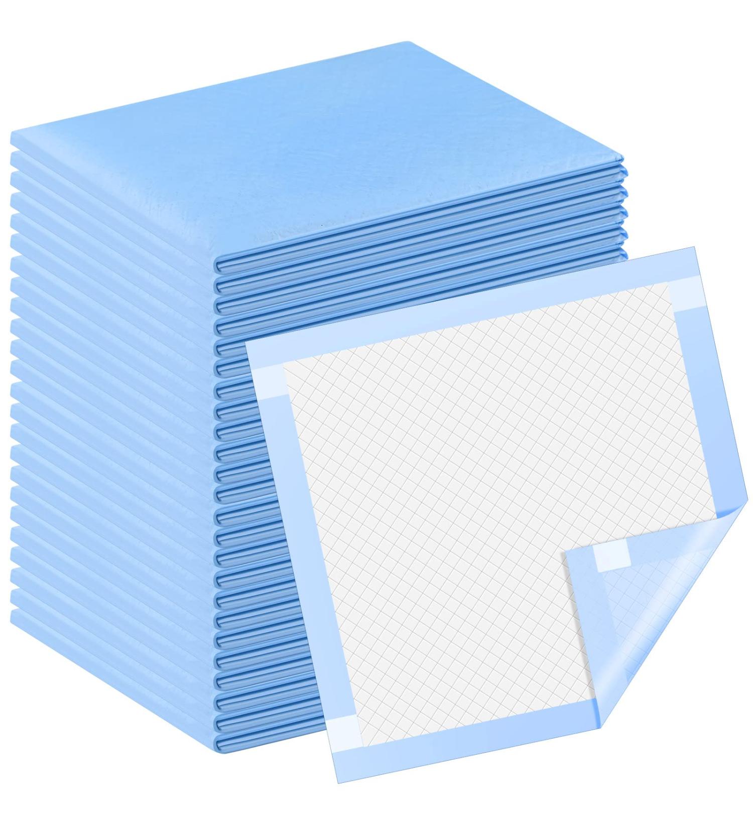 Bearals 36x36 Inch Disposable Bed Pads with Adhesive Strips - Pack of 30 | Ultra Soft Underpads for Incontinence - Buy Online on GoSupps.com