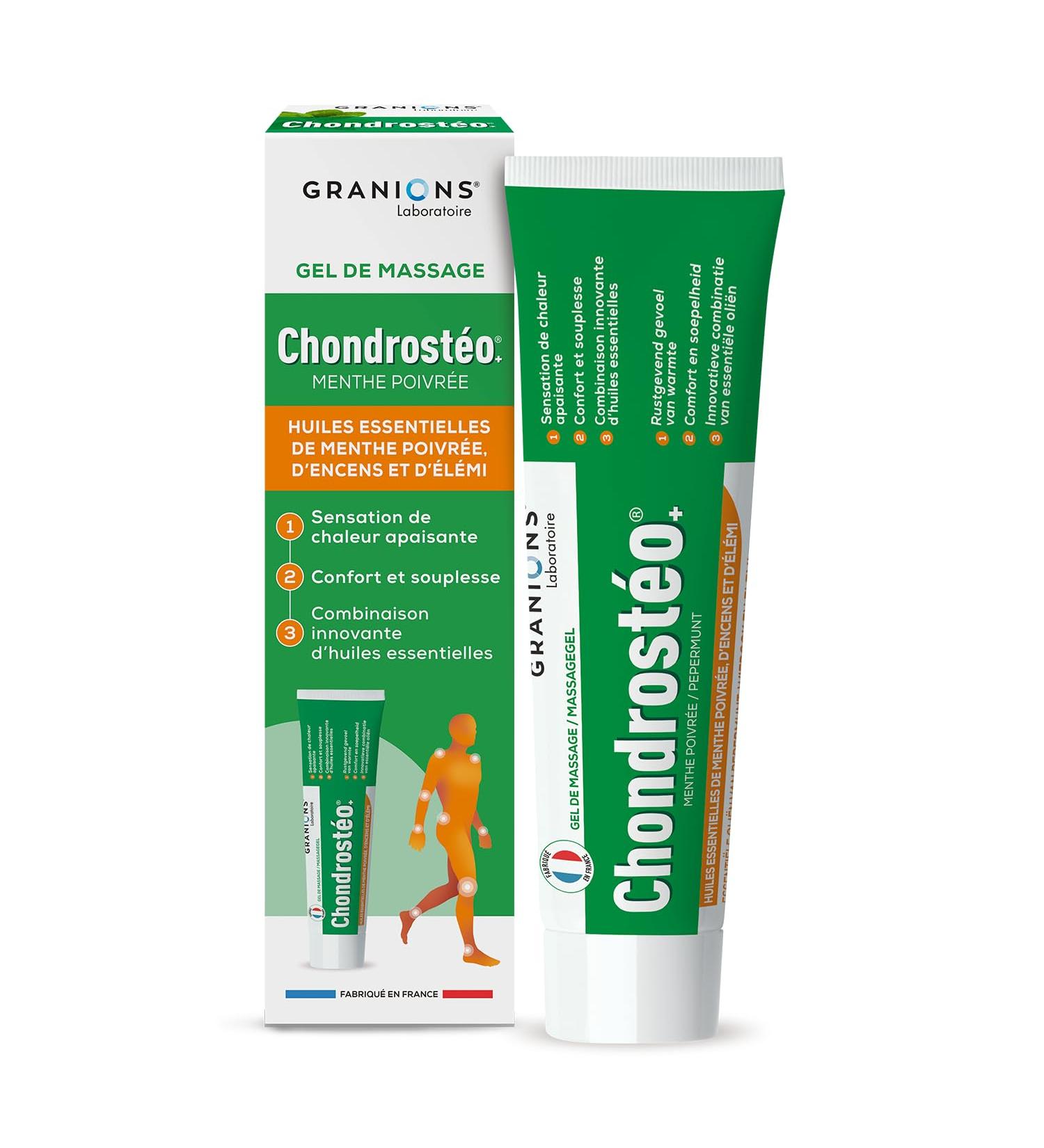 CHONDROSTEO MASSAGE GEL - Heating gel - *100 ml - Buy Online on GoSupps.com