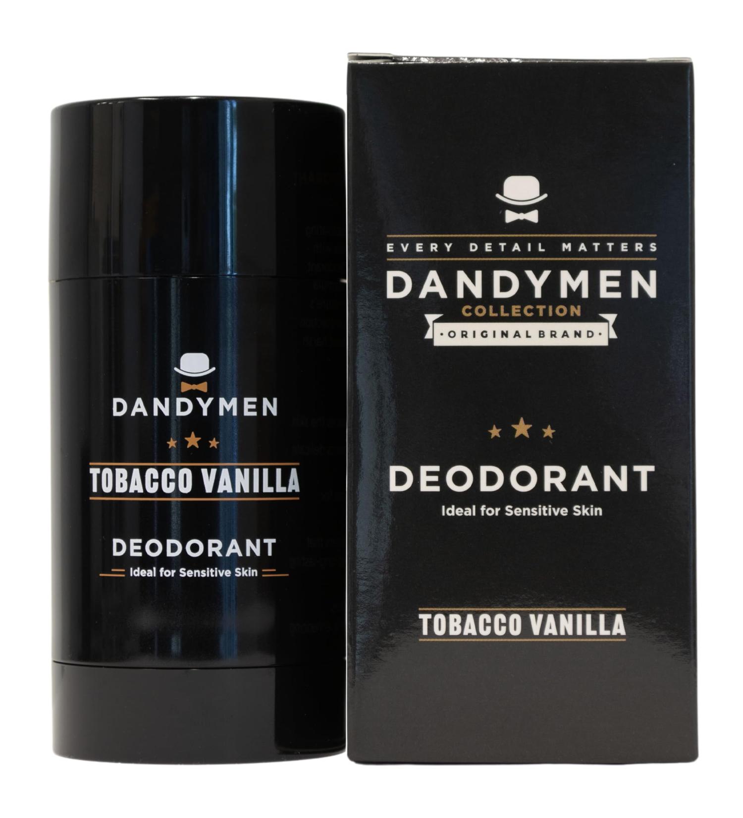DandyMen Tobacco Vanilla Deodorant 2.5 oz - Buy Online on GoSupps.com