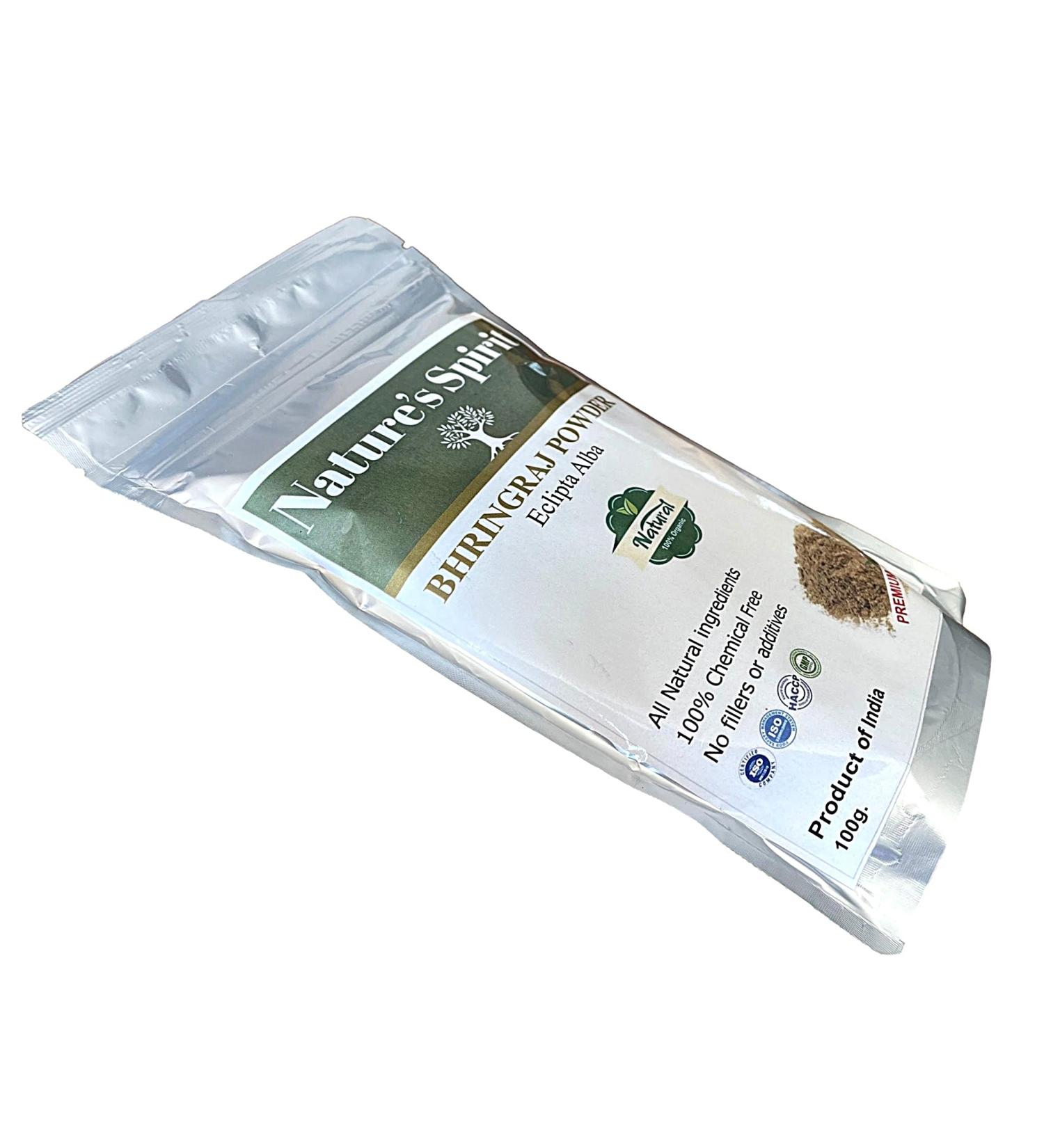Bhringraj Natural Hair Care - Condition, Shine, Grey & Dandruff Control - Scalp Nourishment - 300g - Buy Online on GoSupps.com
