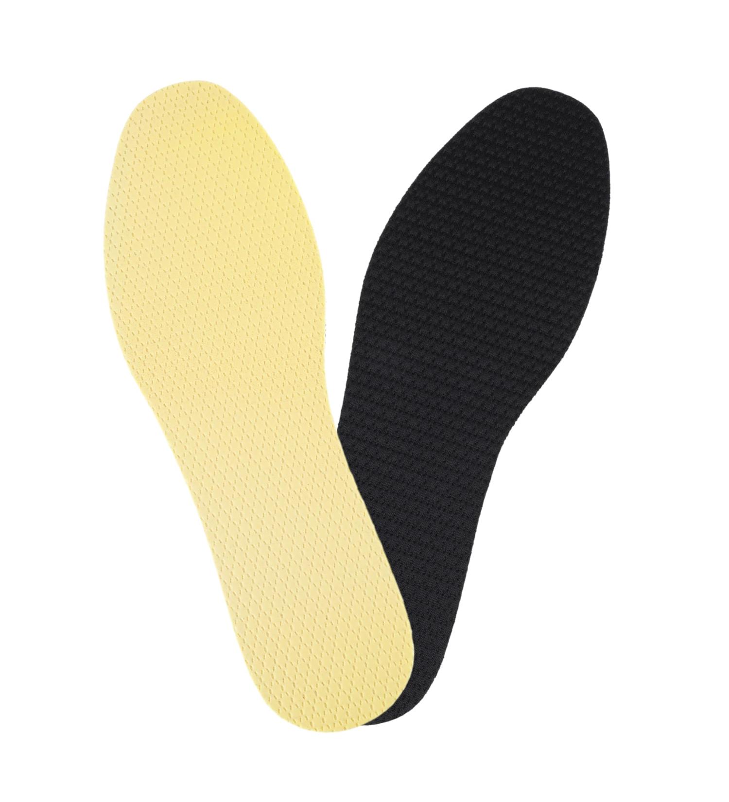 Thin Shoe Insoles - Three-Layer Latex Memory Foam Inserts for Men & Women | Cuttable Shock Absorbing Shoe Pads | Ideal for Shoe Repair & Replacement (Black US M: 4-10/W: 5-12 - Buy Online on GoSupps.com