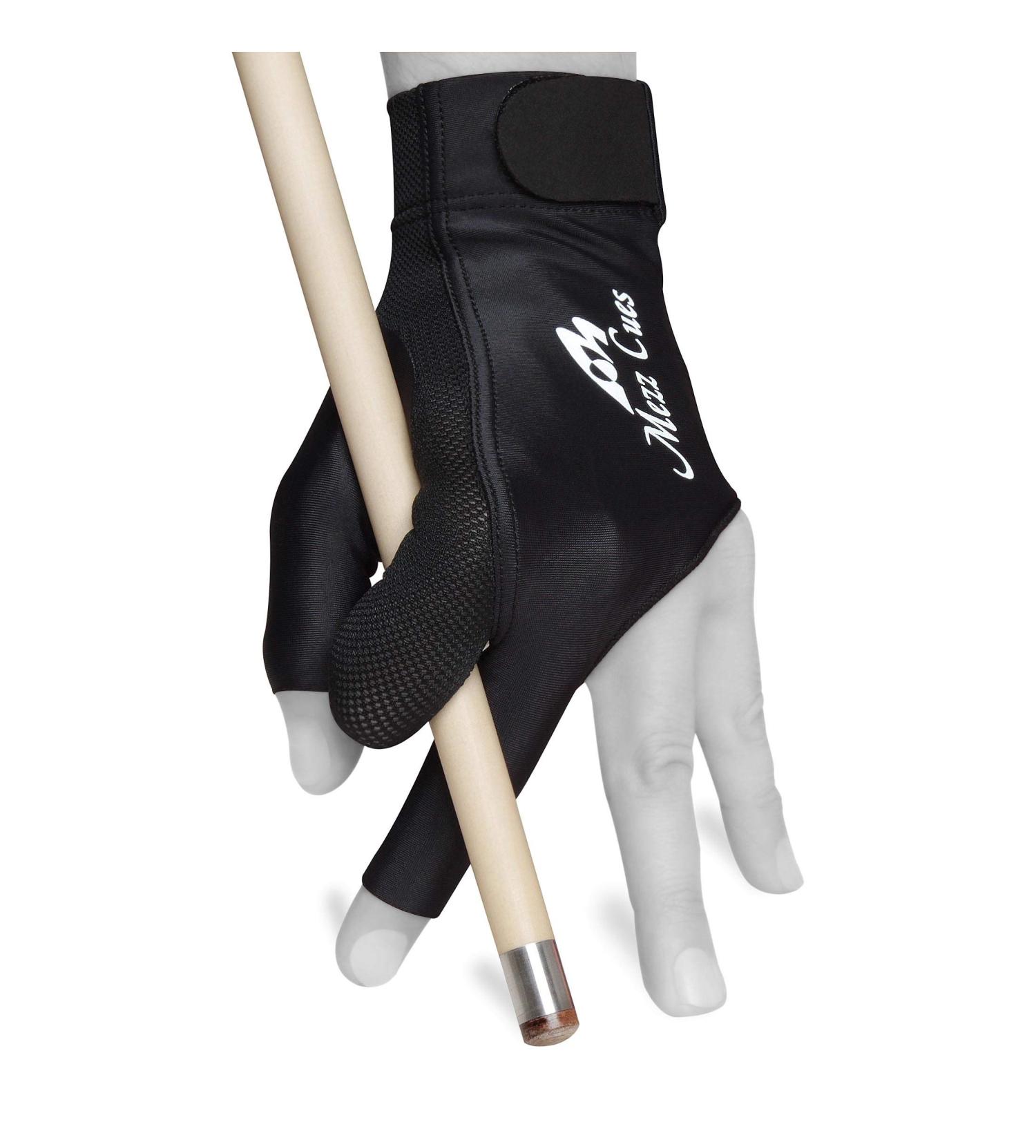 MEZZ Premium Billiard Glove Small/Medium Black for Both Hands | International Shipping Available - Buy Online on GoSupps.com