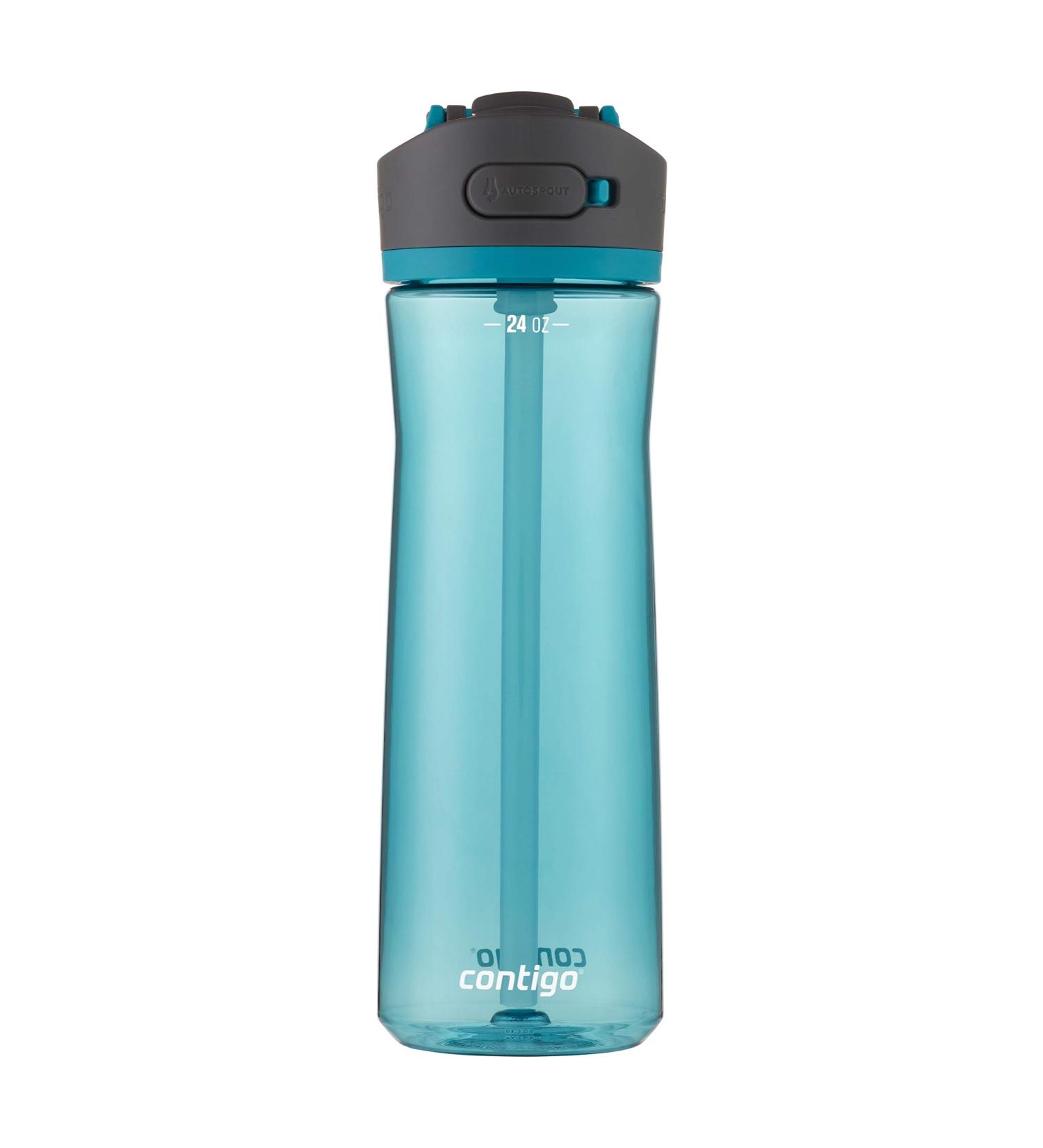 Contigo Ashland 2.0 24oz Leak-Proof Water Bottle | Lid Lock, Angled Straw | Dishwasher Safe, Interchangeable Lid | Juniper - Buy Online on GoSupps.com