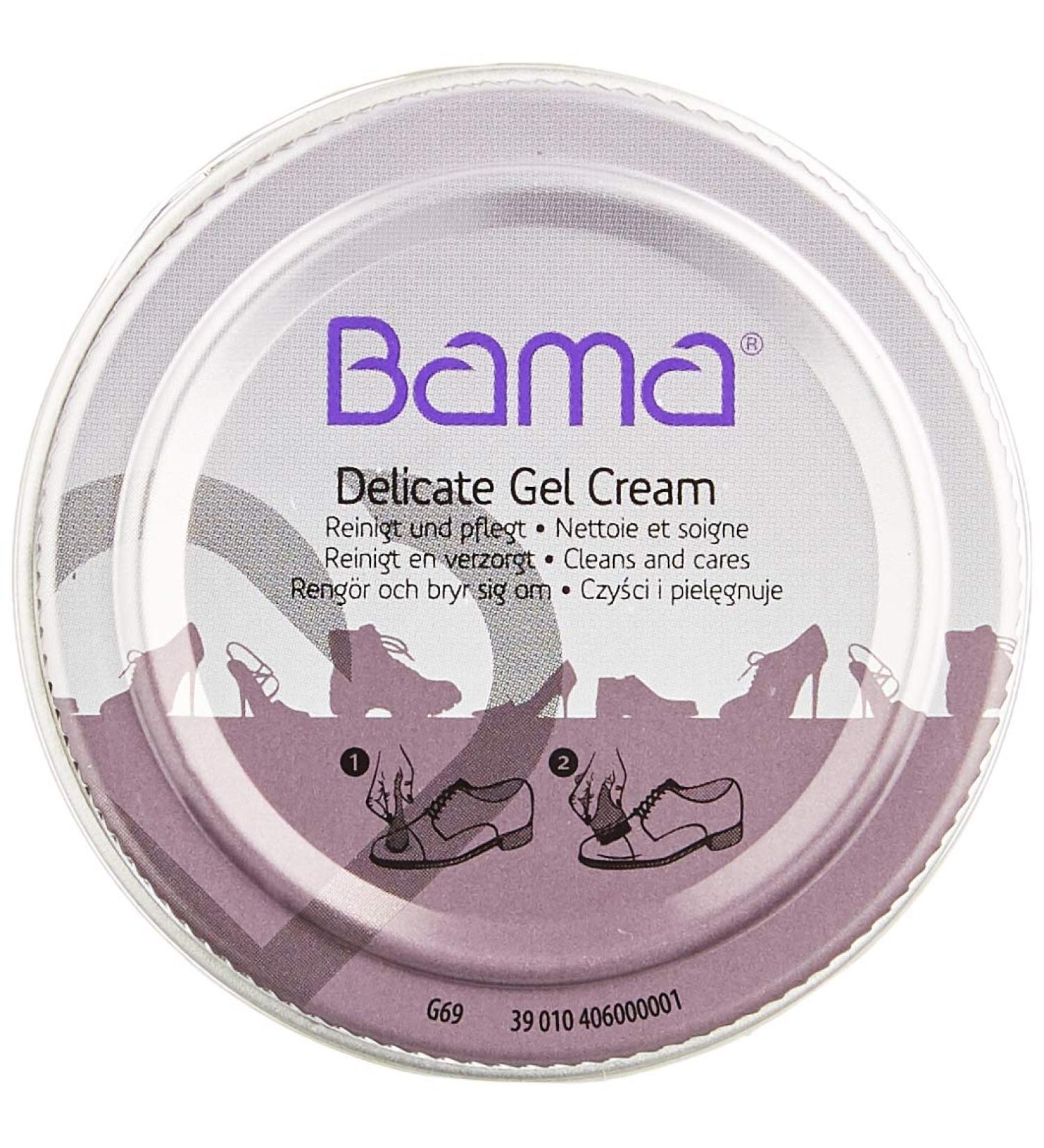 Bama Unisex Gel Cream Shoe Care - Colorless 50 ml | Premium International Shipping - Buy Online on GoSupps.com