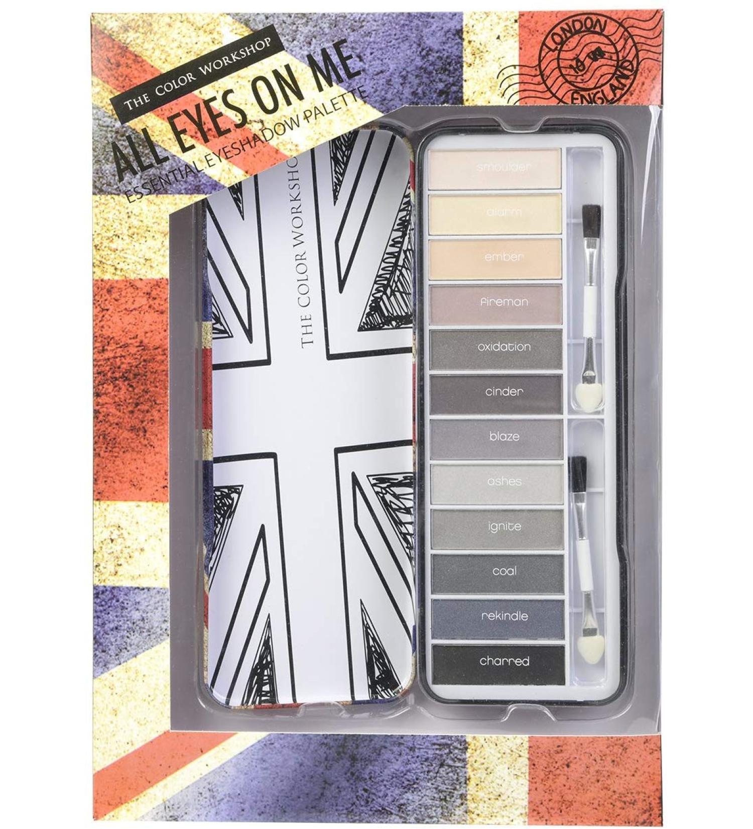 THE COLOR WORKSHOP Palette maquillage London Regard Smokey