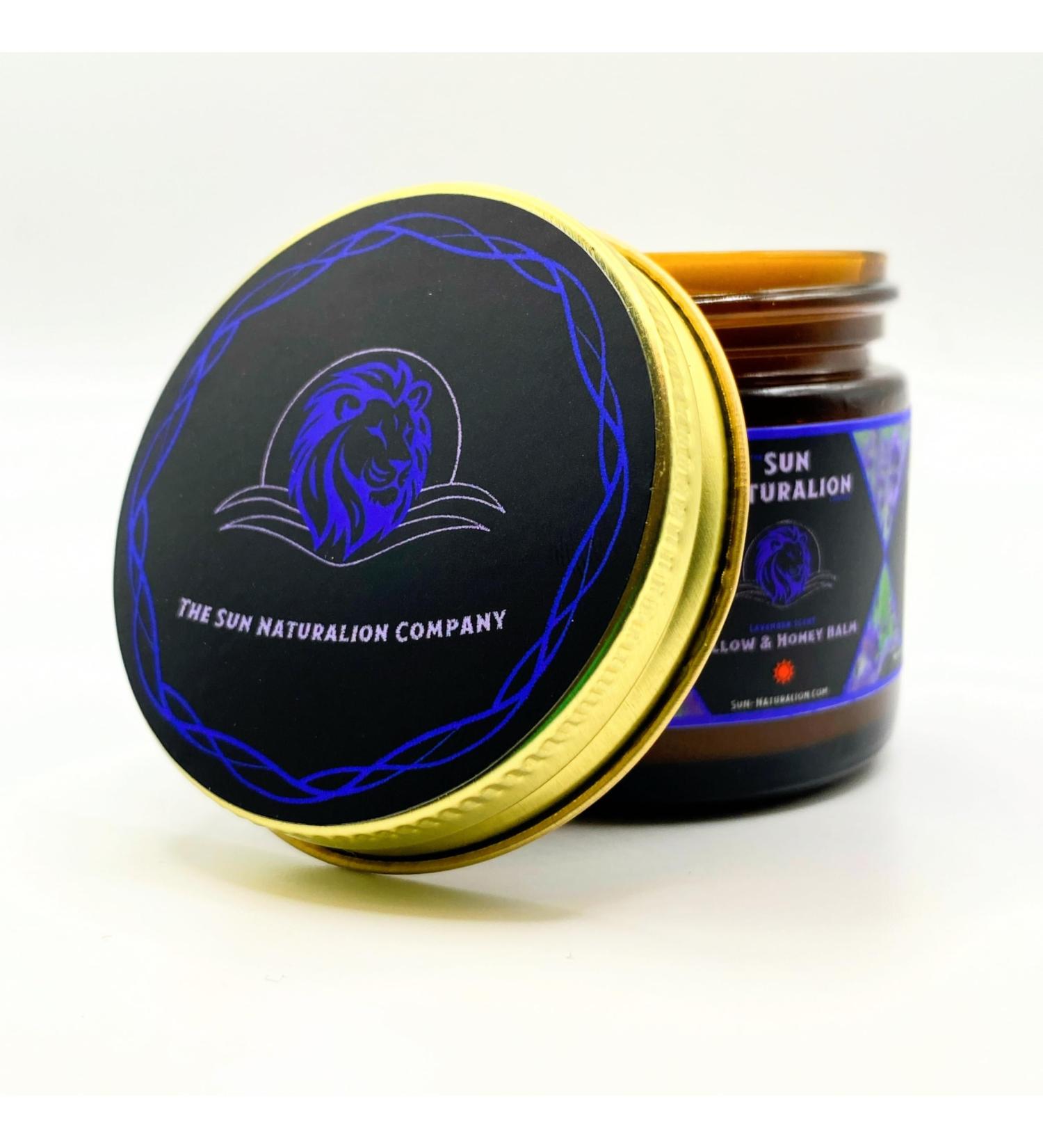 Shop Tallow & Honey Lavender Balm - 100% Grass-Fed Beef Tallow & Organic Ingredients for Sun-Damaged & Dry Skin - International Shipping Available - Buy Online on GoSupps.com
