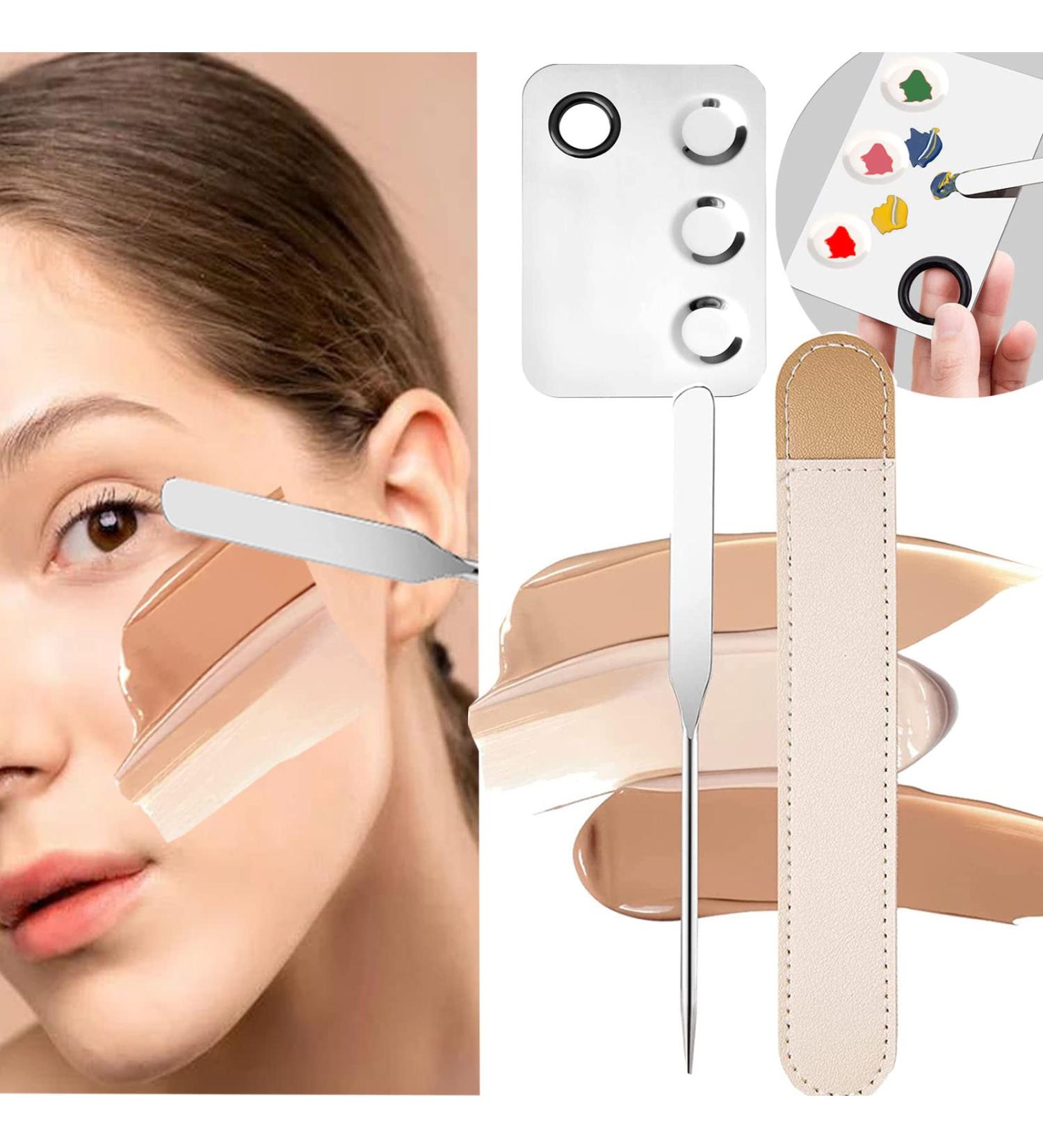 Picasso Korean Makeup Spatula Set with Palette and Leather Cover - Buy Online on GoSupps.com