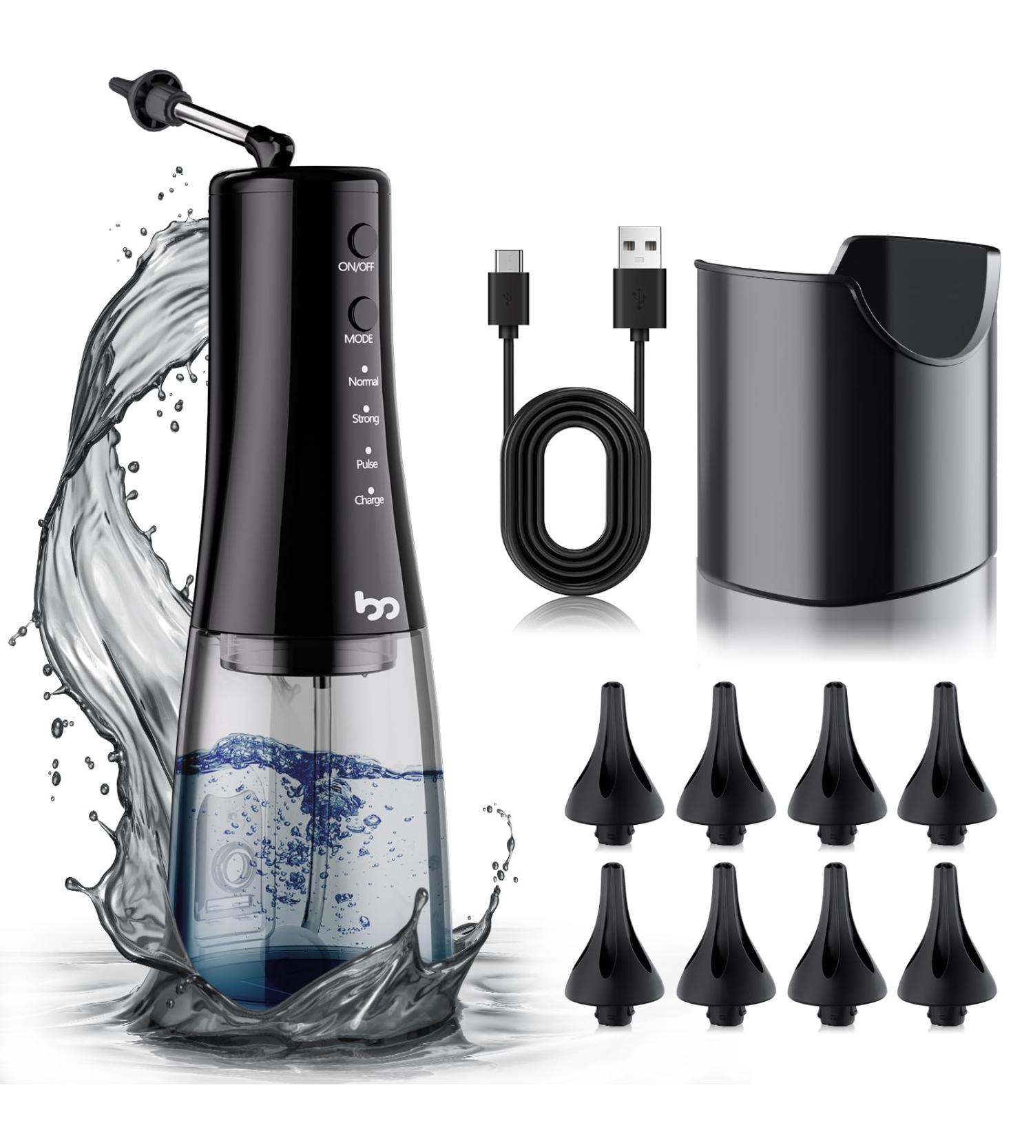 Effective Ear Wax Removal Tool Kit | Water Powered Ear Cleaner with 3 Modes & IPX7 Waterproof Design - Buy Online on GoSupps.com