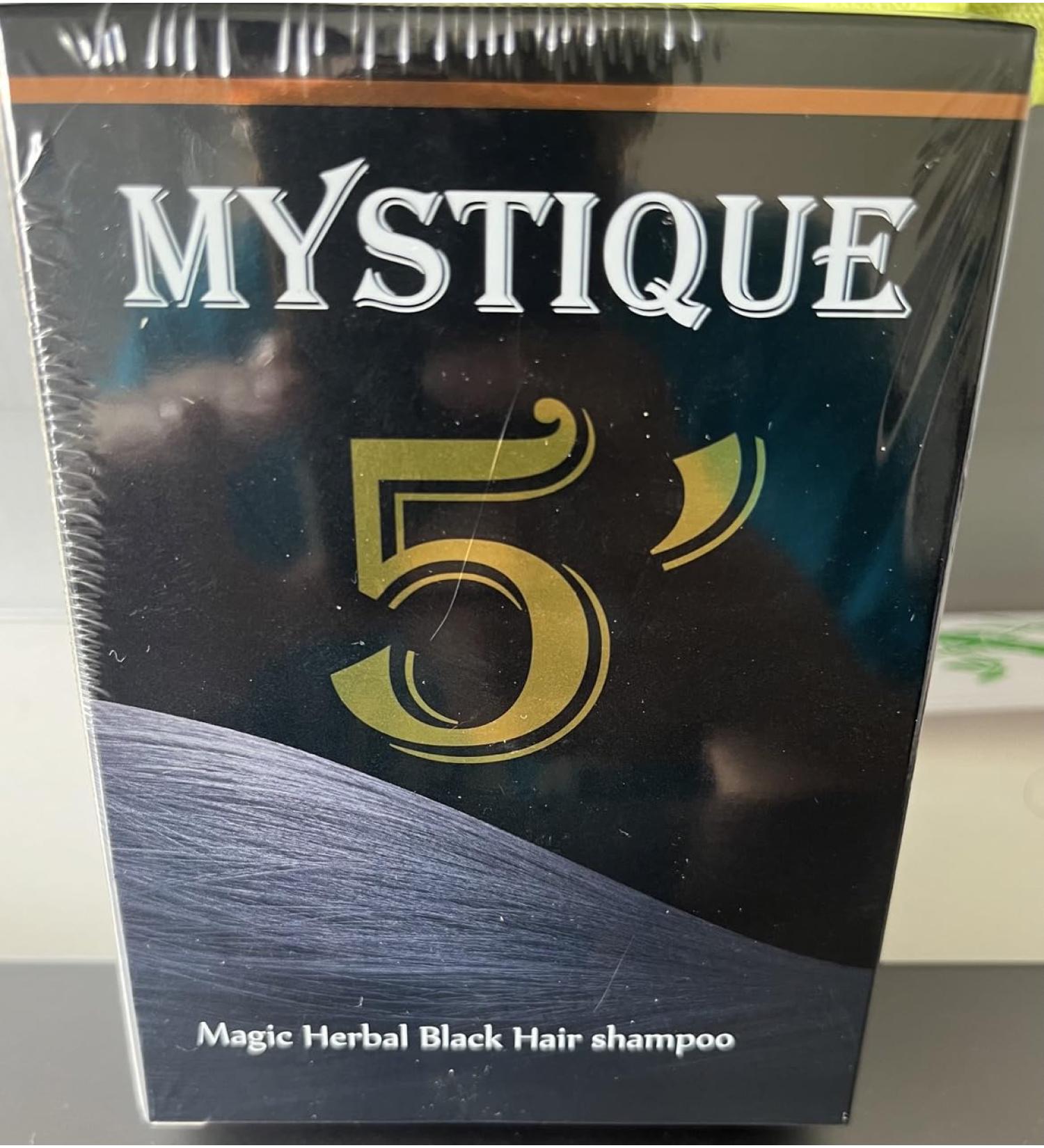 Mystique 5 Magic hair shampoo (BLACK)