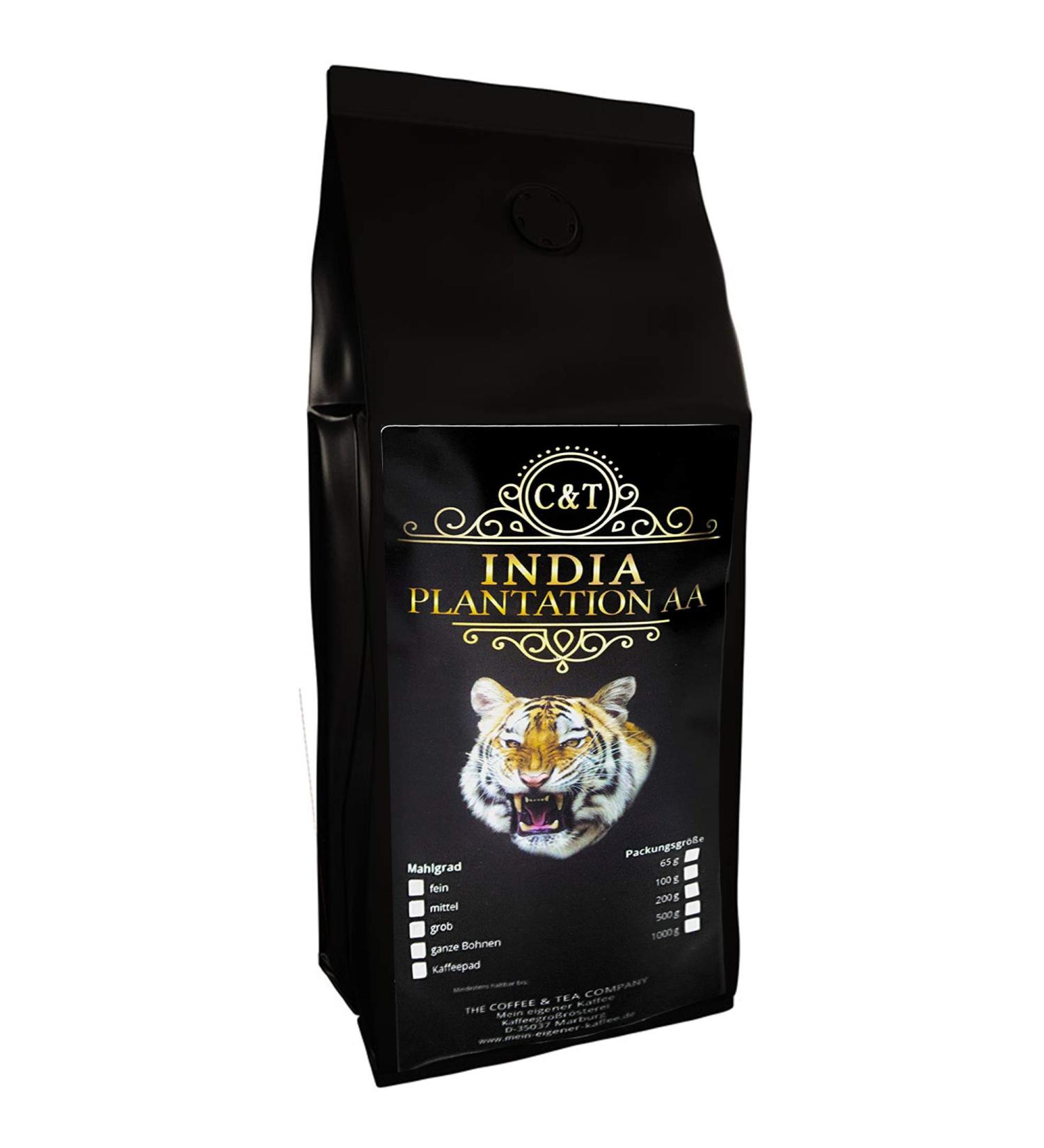  C&T Coffee Globetrotter Real Rarities India Plantation AA 500g (Medium Soil) Premium Rarities Coffee Become an Explorer - Buy Online on GoSupps.com