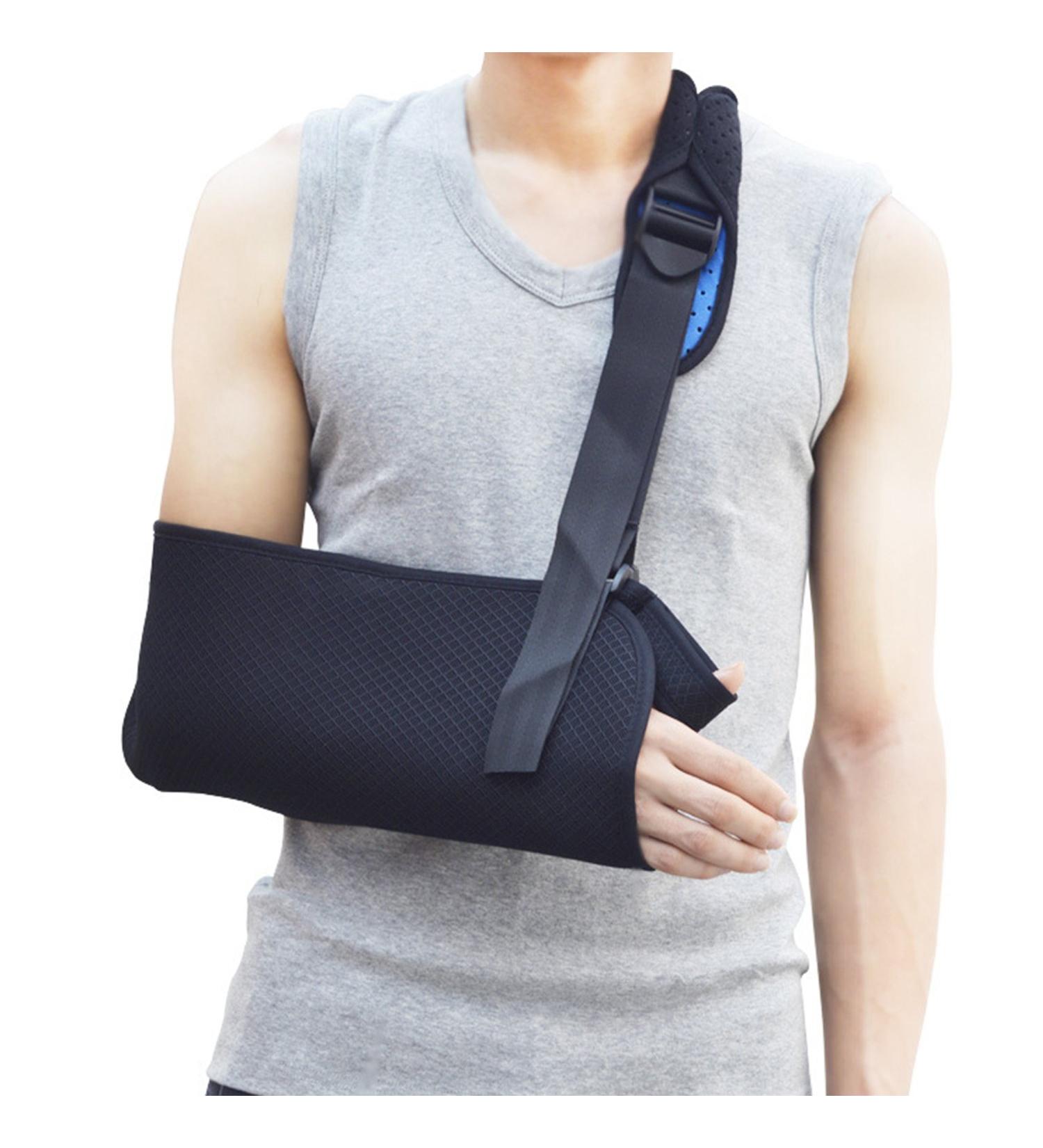 Kids Arm Sling Shoulder Immobilizer Brace with Thumb Support - Adjustable Sling for Broken & Fractured Bones | Child Essential Support - Buy Online on GoSupps.com