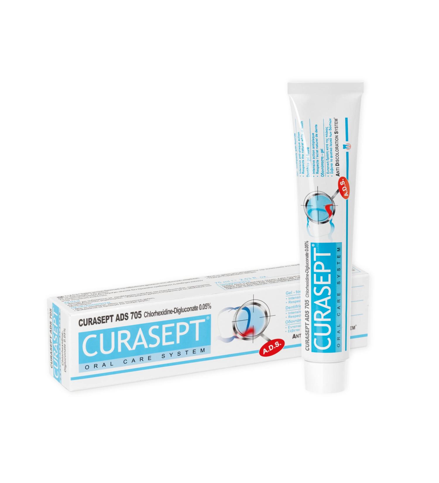 CURASEPT – ADS 705 Chlorhexidine Toothpaste 0.05% 75ml