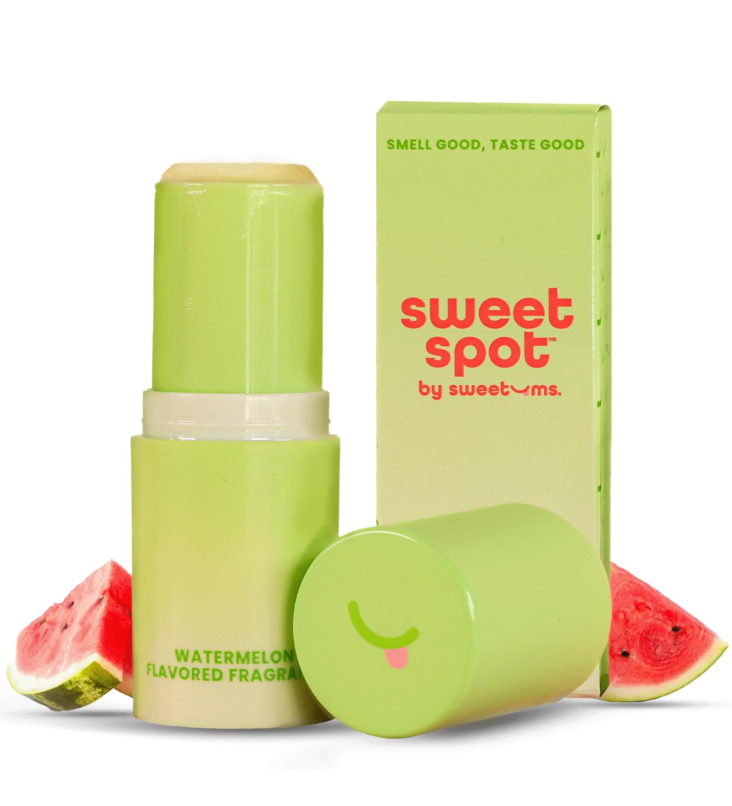 SweetSpot Flavored Solid Perfume Stick Portable Travel Perfumes for Women Long Lasting Fragrances Non Sticky Formula Natural Ingredients Fragrance Stick (Watermelon) - Buy Online on GoSupps.com