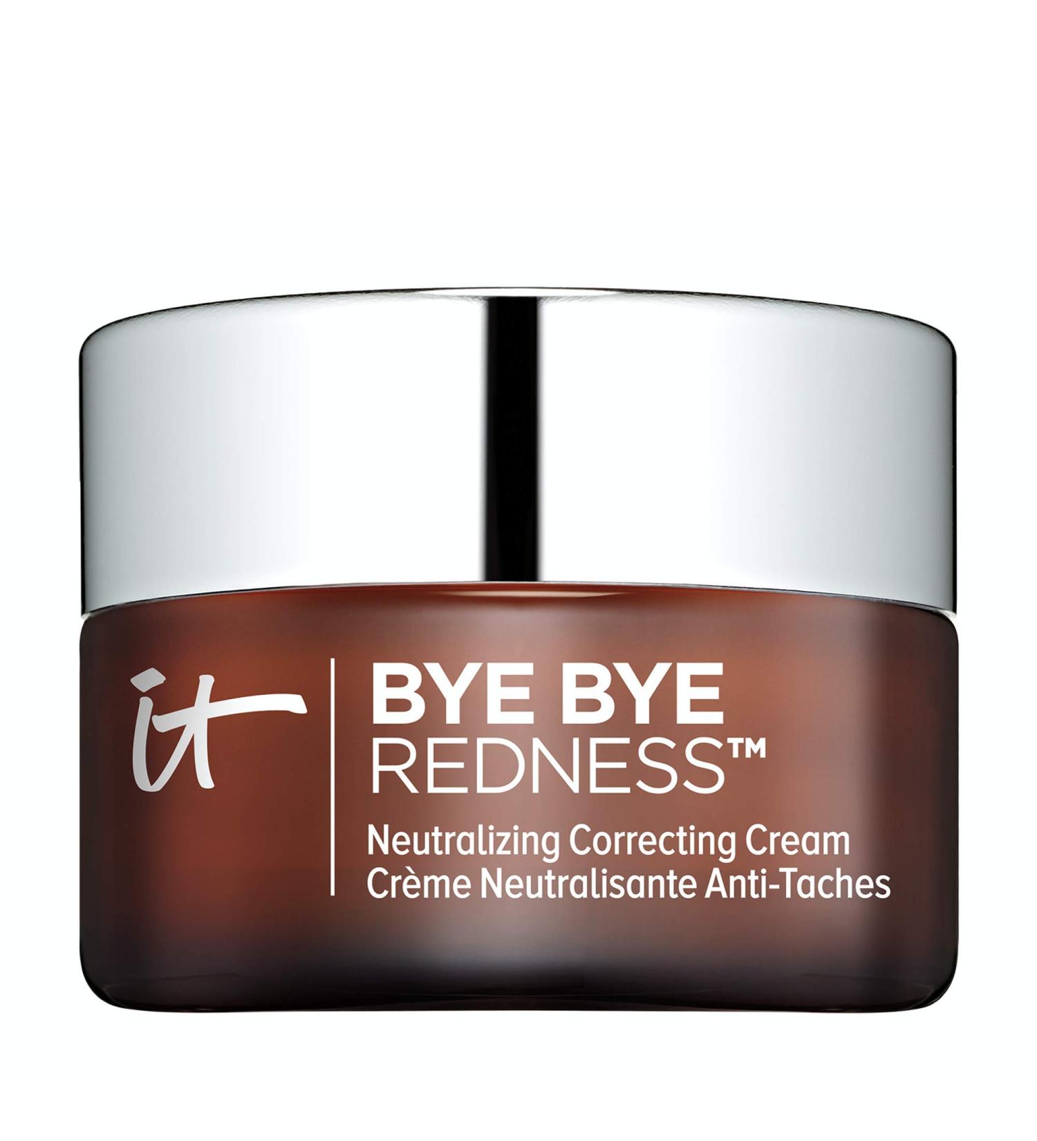 IT Cosmetics Bye Bye Redness Transforming Porcelain Beige Cream - Redness Reducing Coverage - Hydrolyzed Collagen Formula - 0.37 fl oz - Buy Online on GoSupps.com
