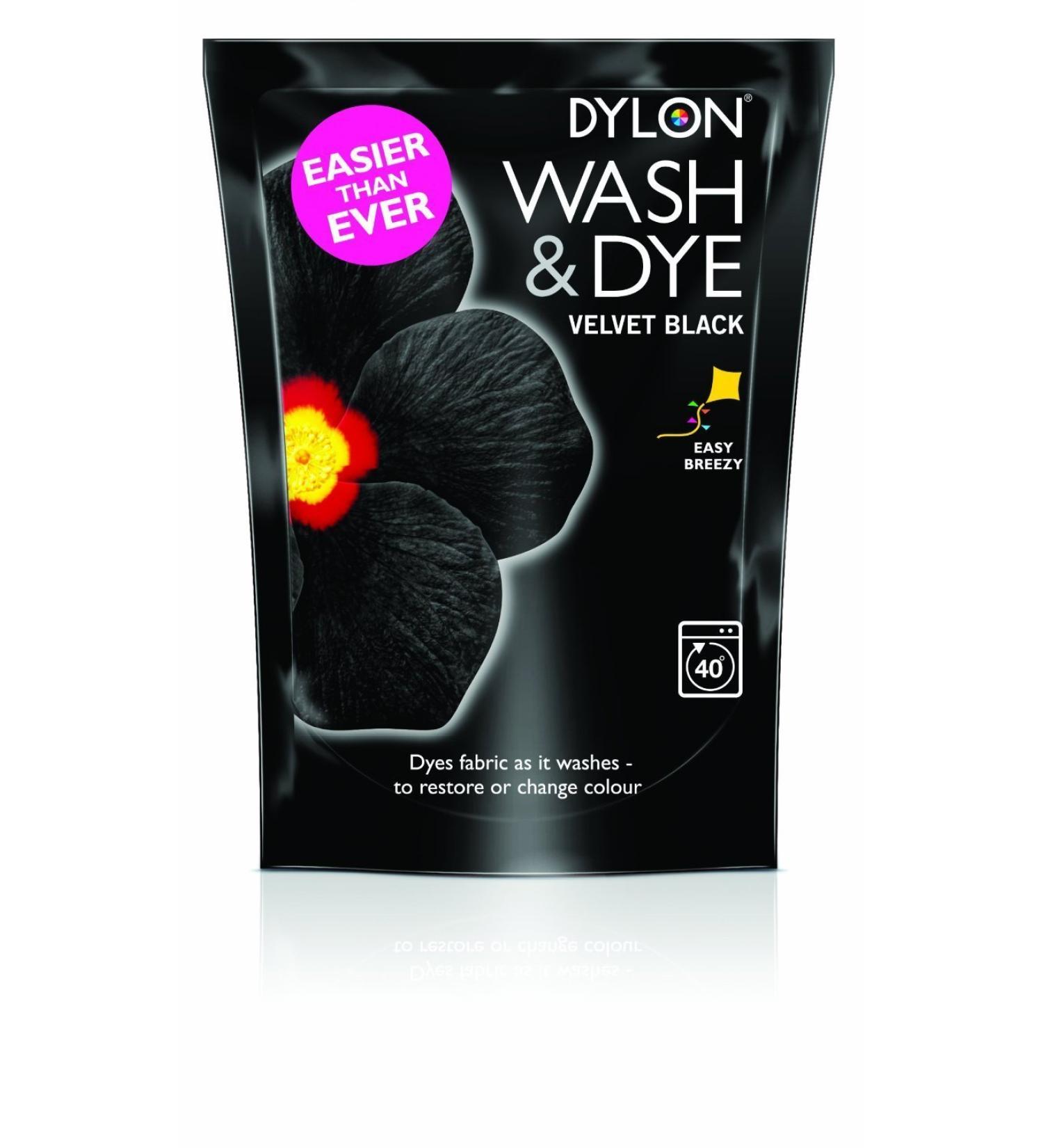 DYLON Wash & Dye Velvet Black 350g - 7400430101x1