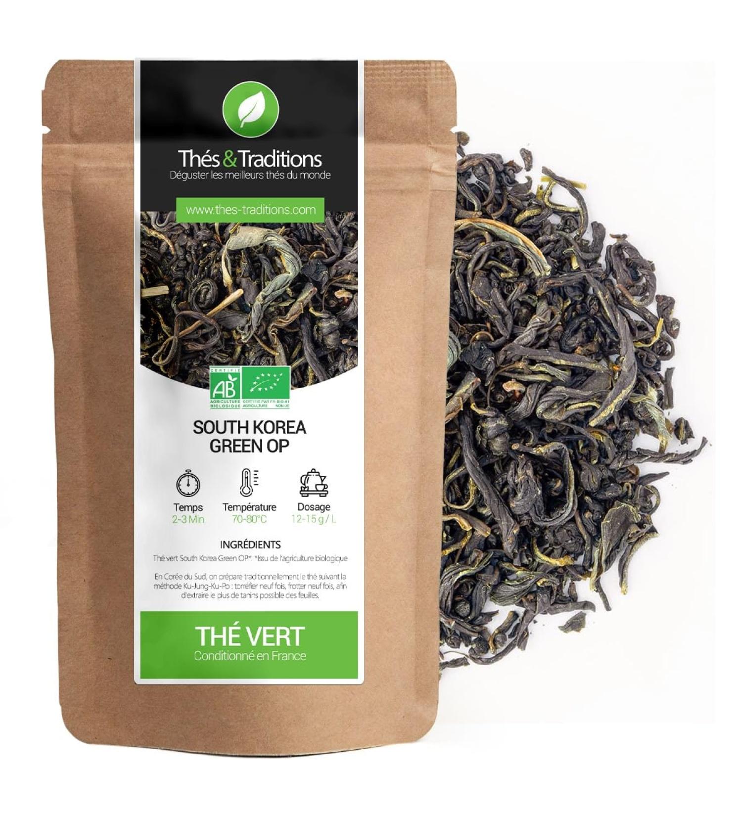 Th s & Traditions Teas & Traditions - South Korean Green Tea: Organic OP | 100g