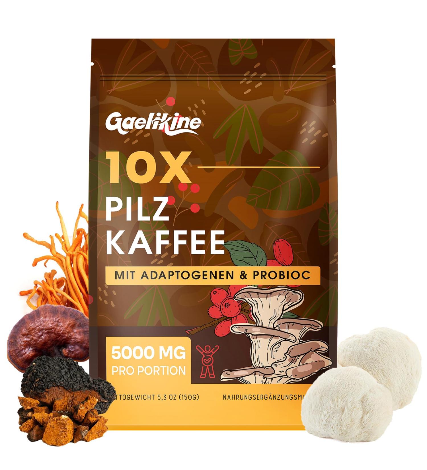 Caf la moutarde Plus de 10 extraits de moutarde en poudre caf Itat Araica avec Lio' Mae Chaga Reihi Cordyce More extrait de moutarde en poudre 150 g - Buy Online on GoSupps.com