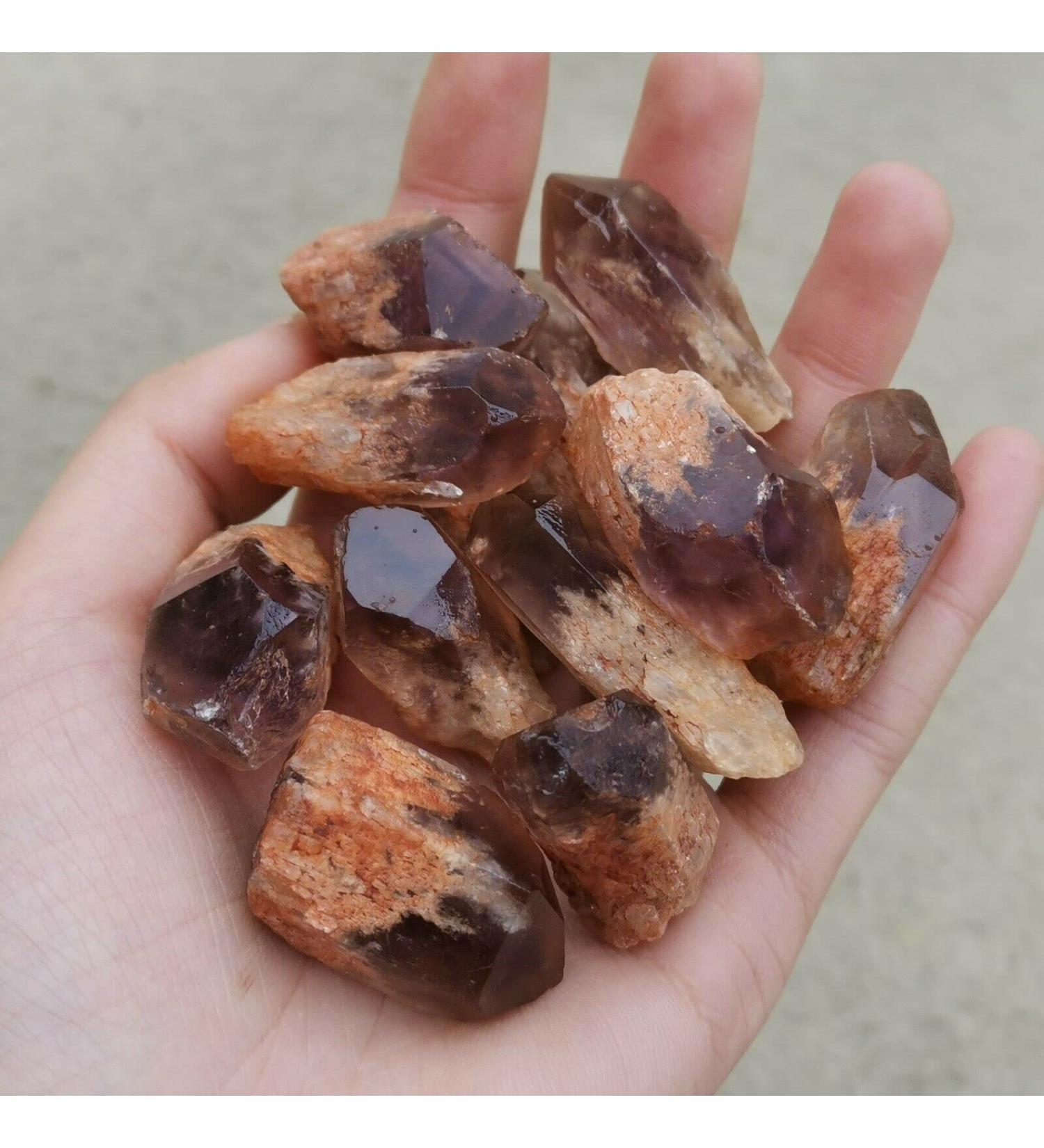 2.2lb Natural Amethyst Rough Surface raw Quartz Crystal Specimen Reiki Stones - Buy Online on GoSupps.com