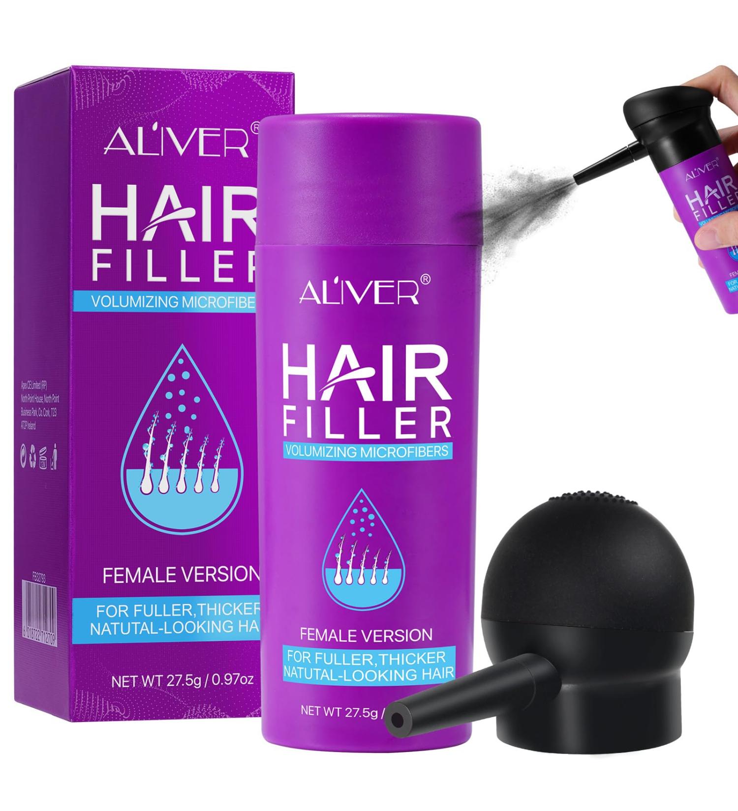 Professional Keratin Hair Fibers for Women | Light Brown 01 | Instant Hair Loss Coverage & Fuller Hair in 15 Seconds - Buy Online on GoSupps.com