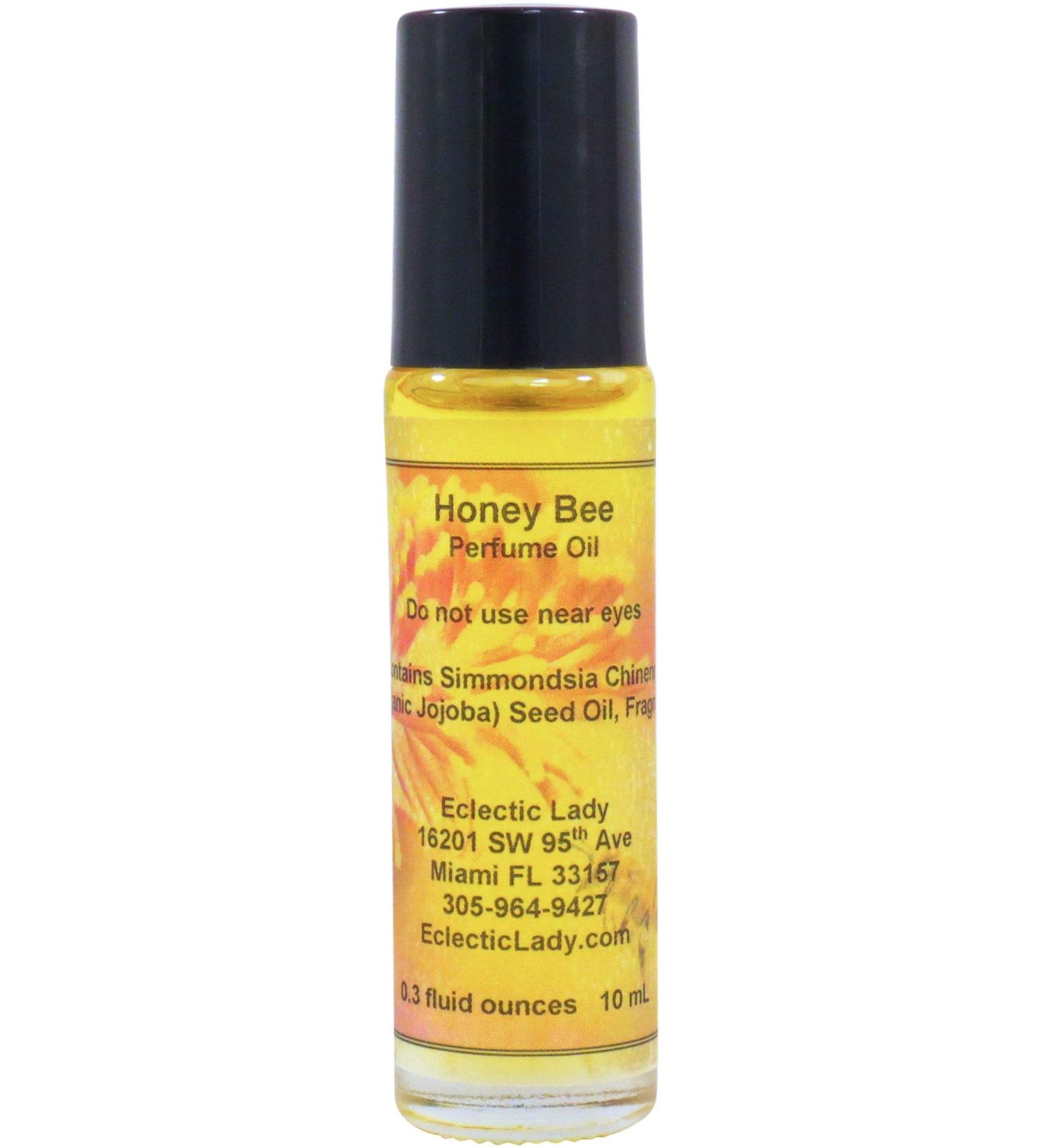 Honey Bee Perfume Oil 0.3 Oz Portable Roll-On Fragrance with Long-Lasting Scent Delightful Essential Oils and Jojoba Oil For Daily Use 0.3 Fl Oz (Pack of 1) - Buy Online on GoSupps.com