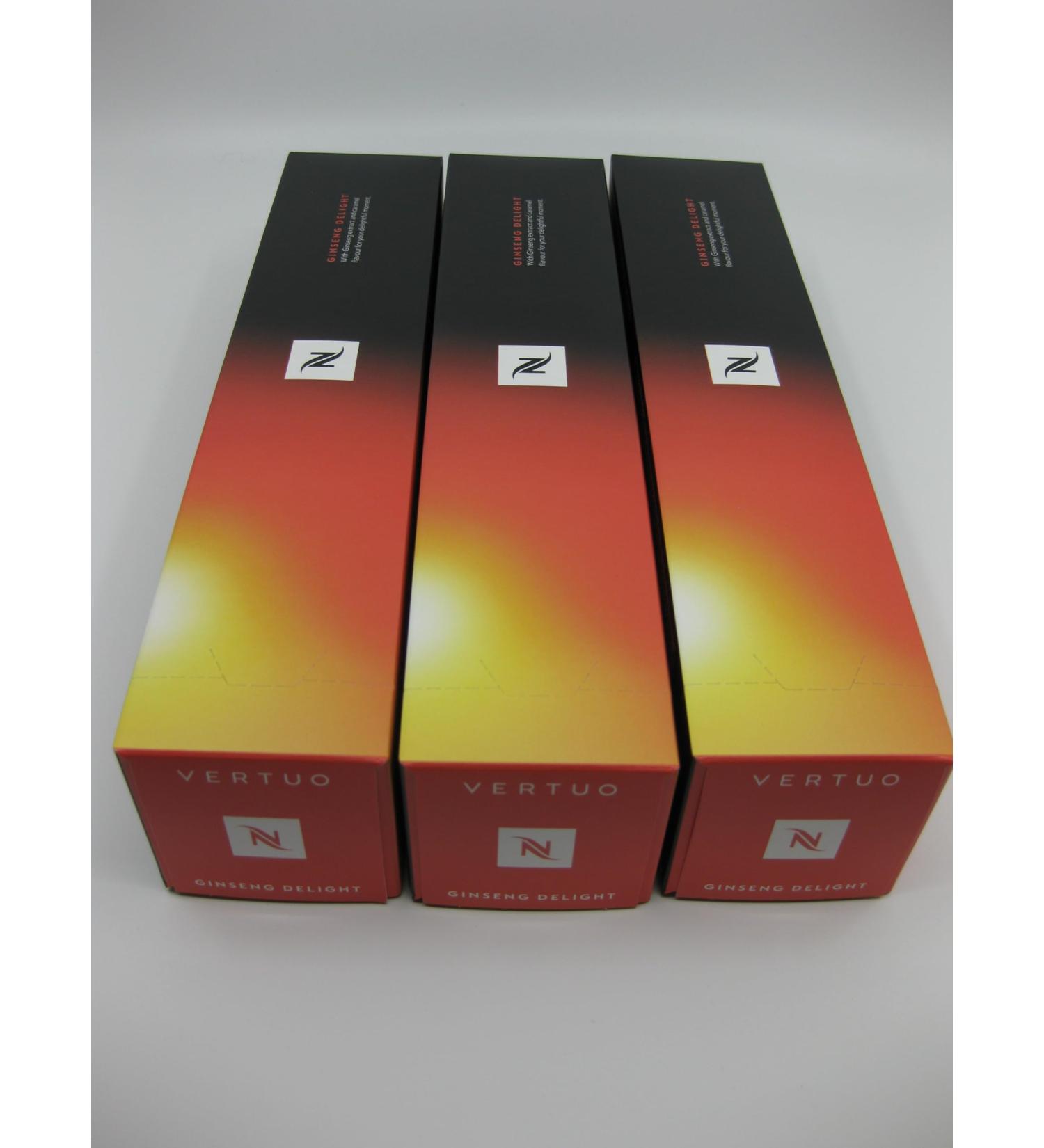 NESPRESSO Vertuo Ginseng Delight Double Espresso 3 sticks 30 capsules - Buy Online on GoSupps.com