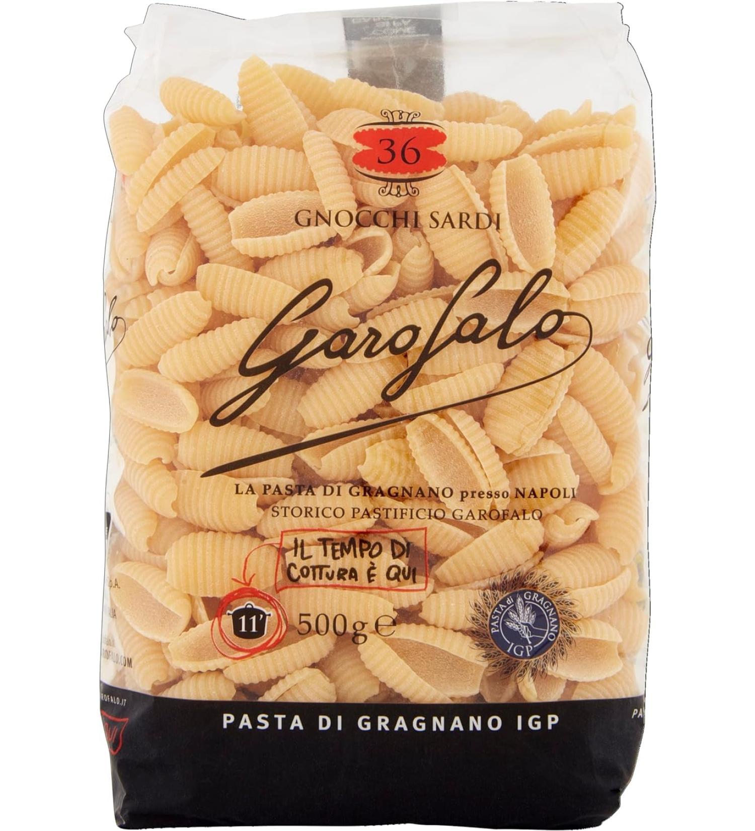 Garofalo GNOCCHI Sardinian Pasta 500 g (5 Packs of 500 g) - Buy Online on GoSupps.com