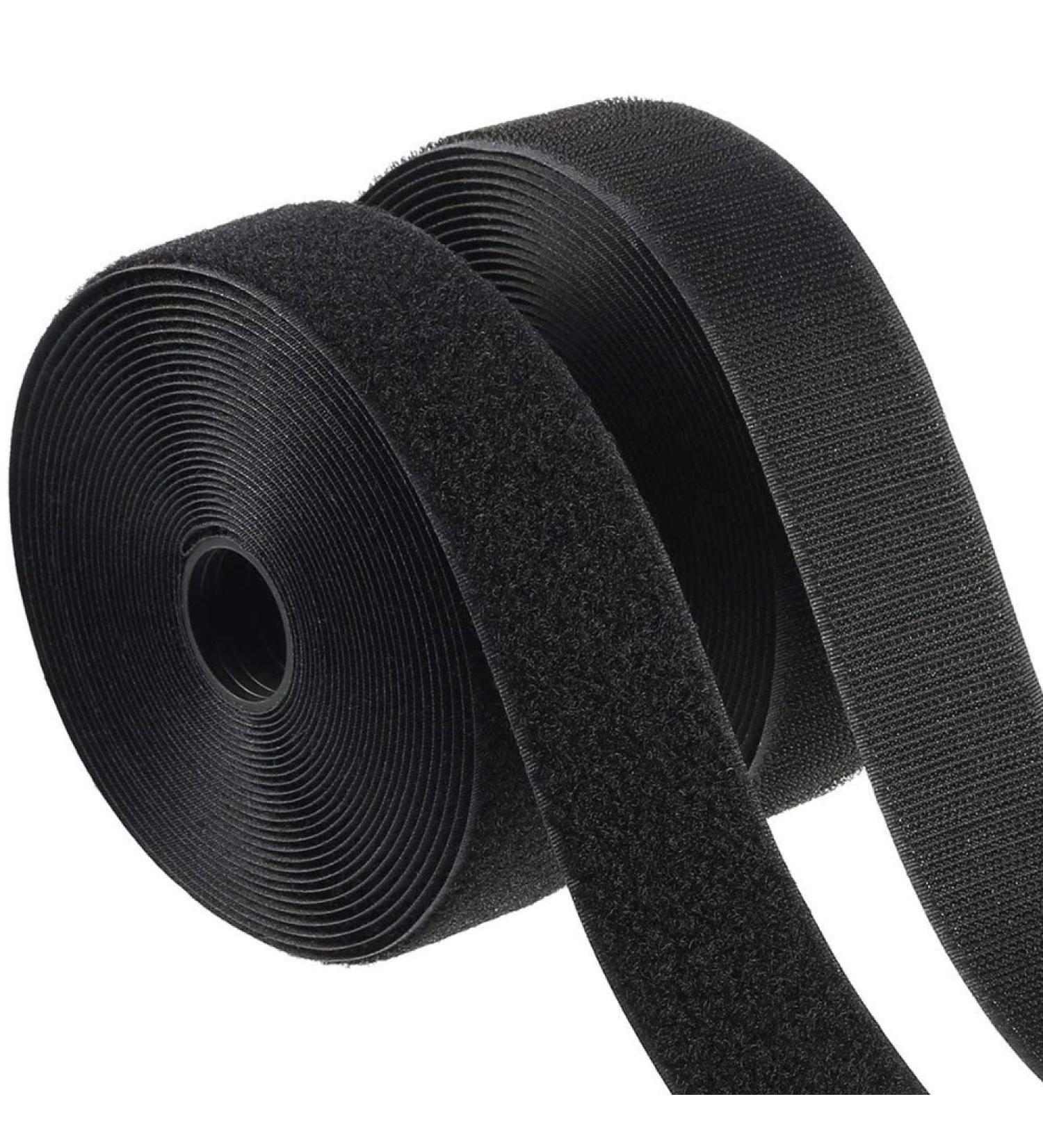 1.5'' Wide 20ft Sew On Hook Loop Tape - Water-Resistant Nylon Fabric for Curtains, Bags, & More - Buy Online on GoSupps.com